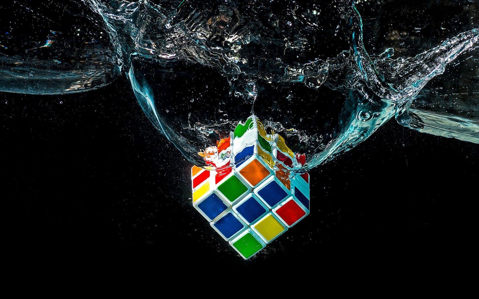 Rubik's Cube Wallpaper 4K (1680x1050)