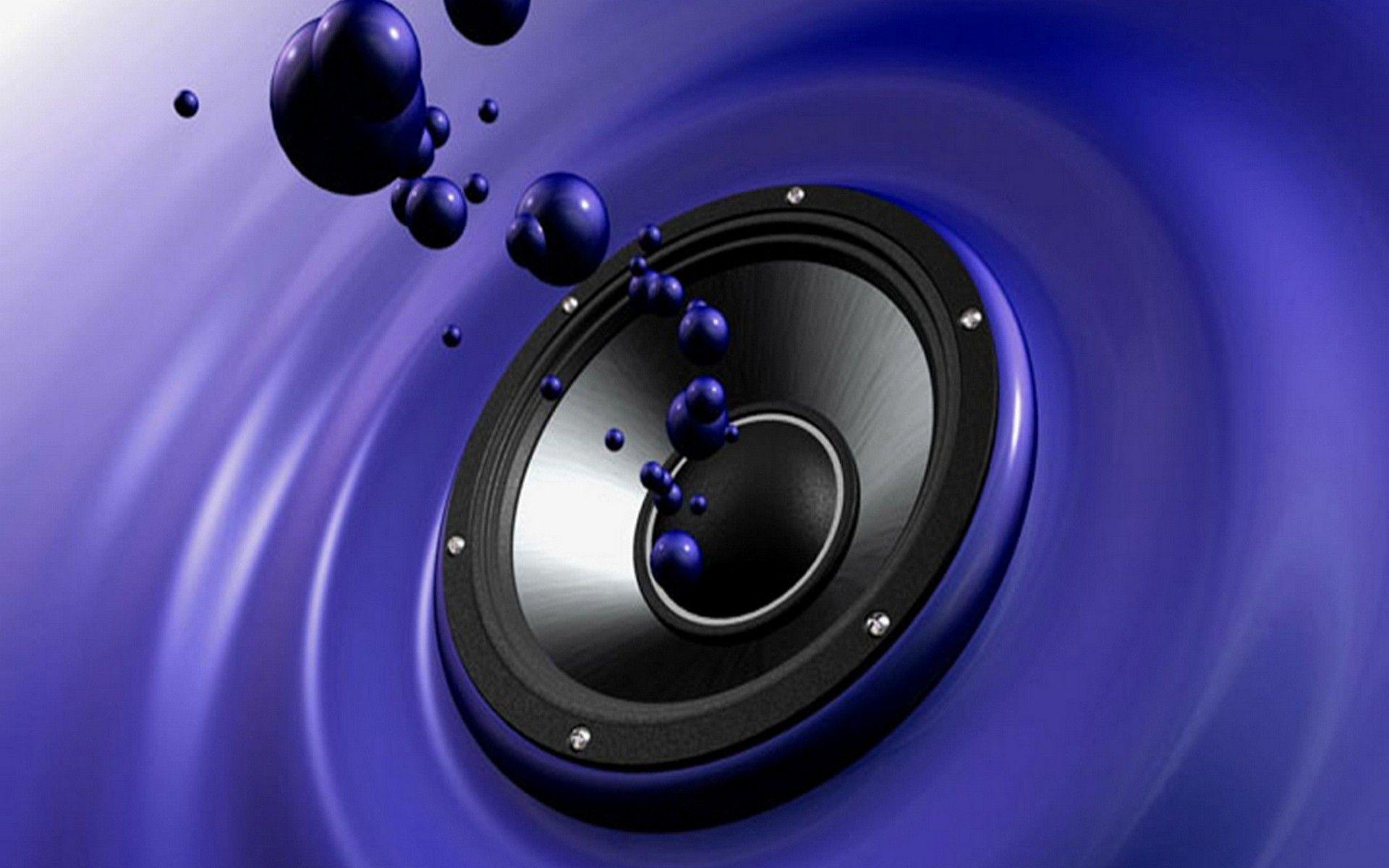 Speakers digital art speaker wallpaper. PC