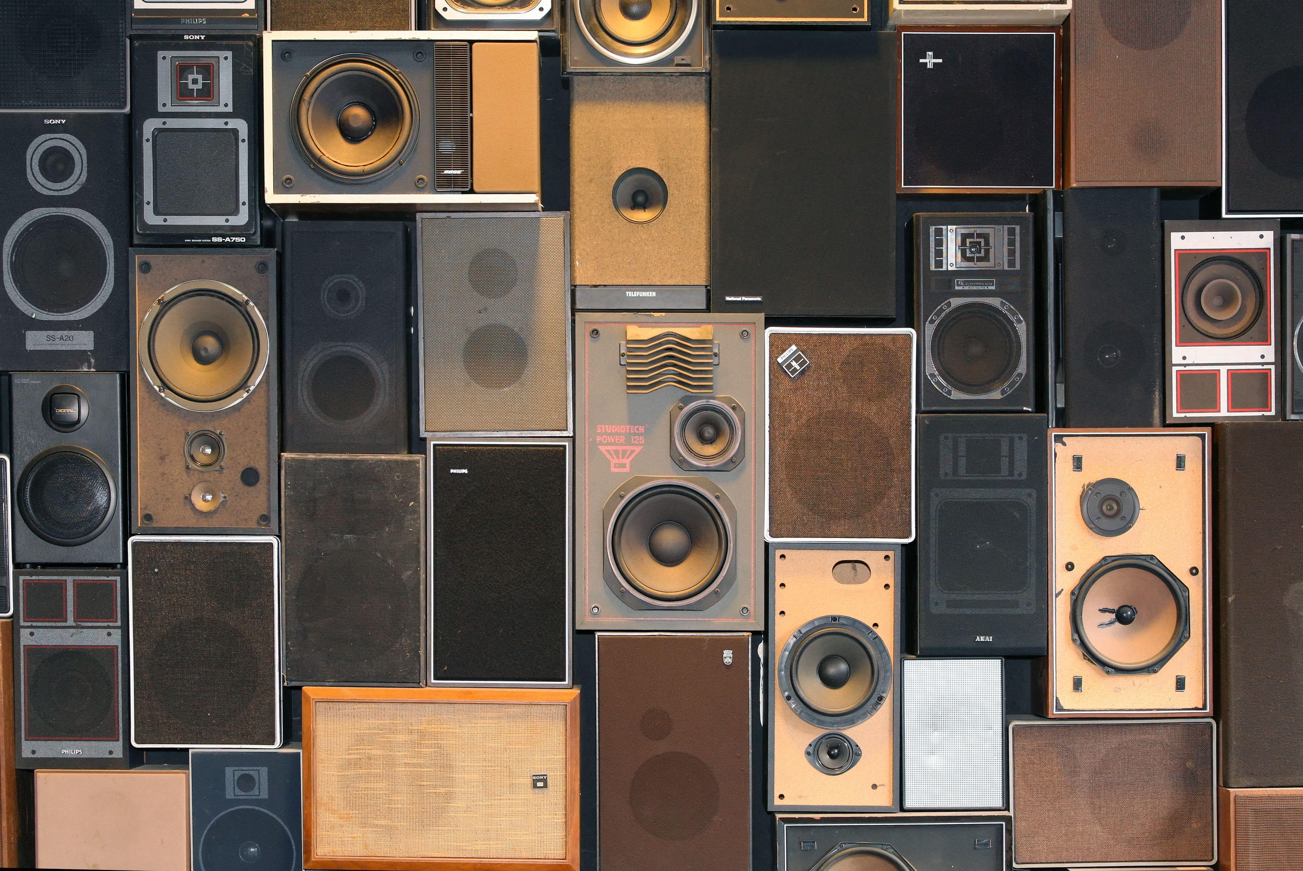 music, speakers wallpaper