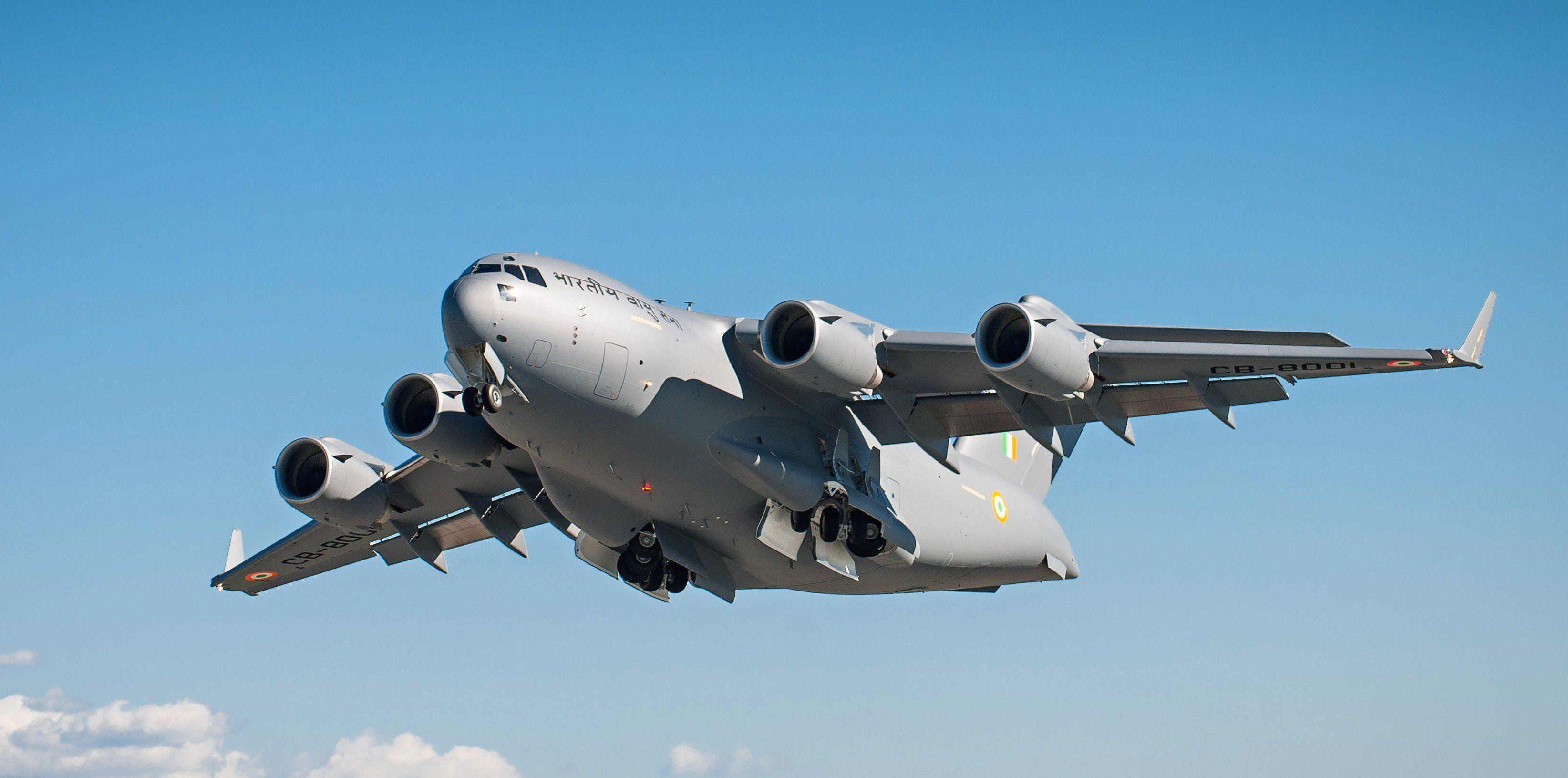 boeing c 17 globemaster iii indian air force wallpaper and background