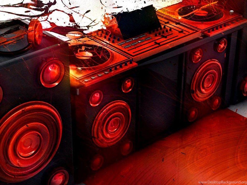 Powered DJ Speakers Wallpaper For iPhone 6 Plus Desktop Background