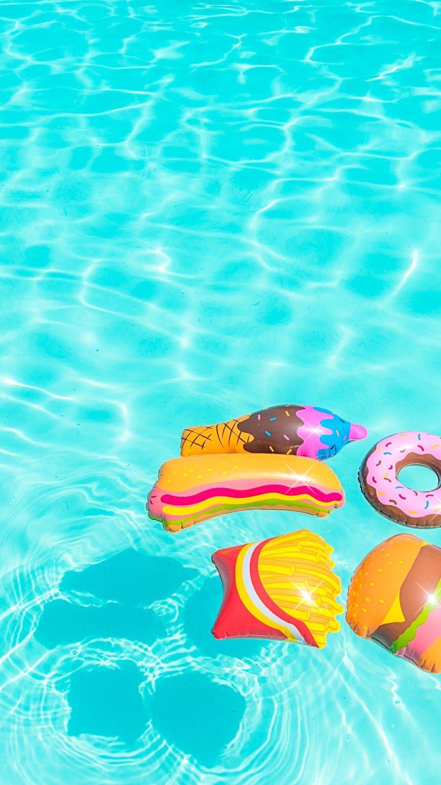 Swimming pool mobile wallpaper. Wallpaper iphone summer, Summer