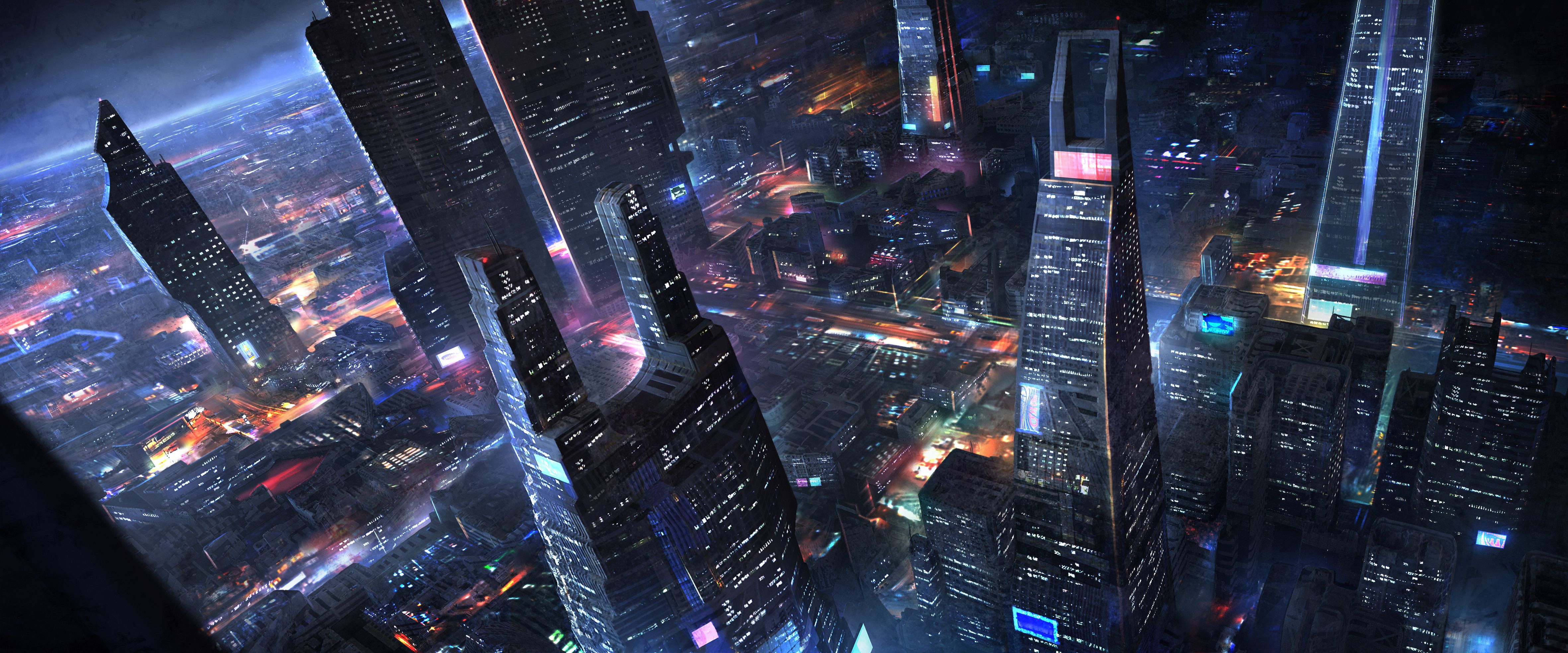 Sci Fi Cities Wallpaper Dump, Part 2