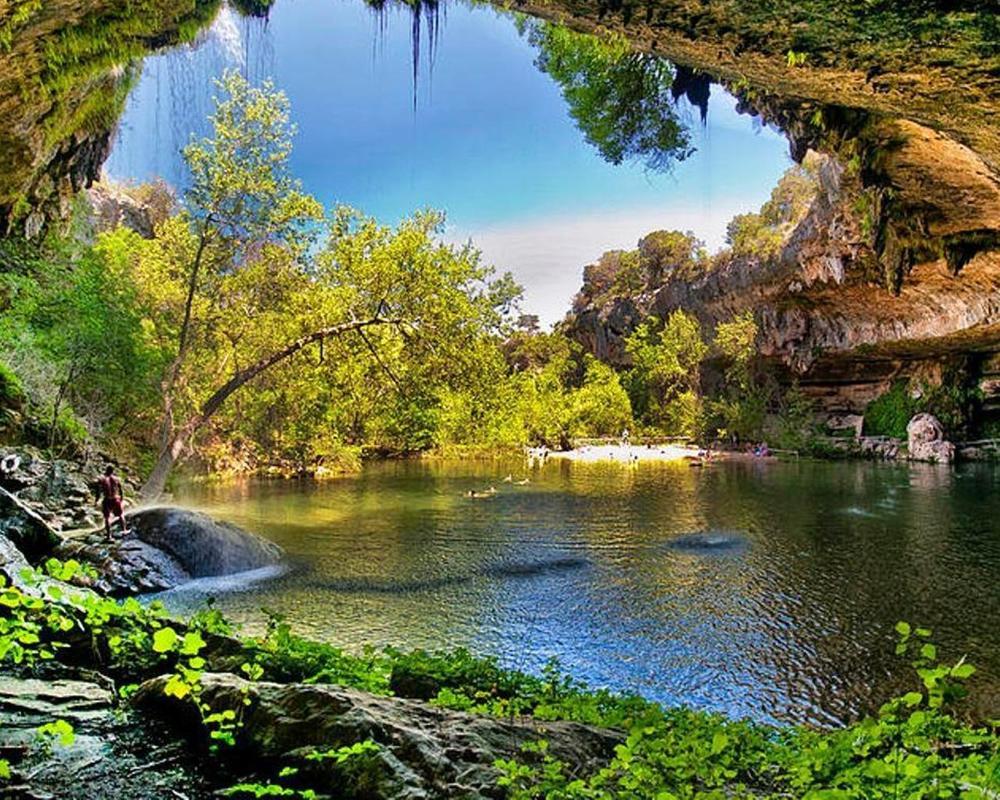 Hamilton Pool Wallpaper for Android