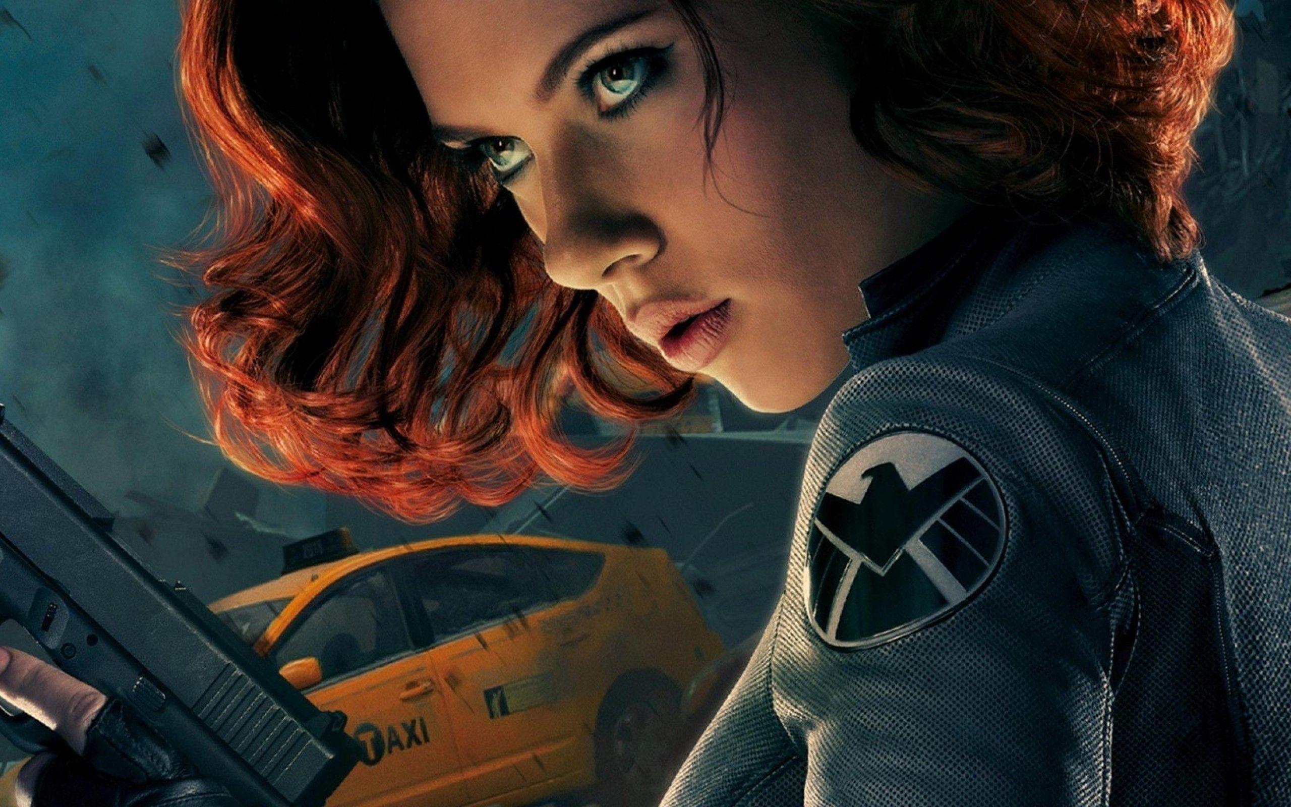 Download 2560x1600 The Avengers, Scarlett Johansson Wallpaper