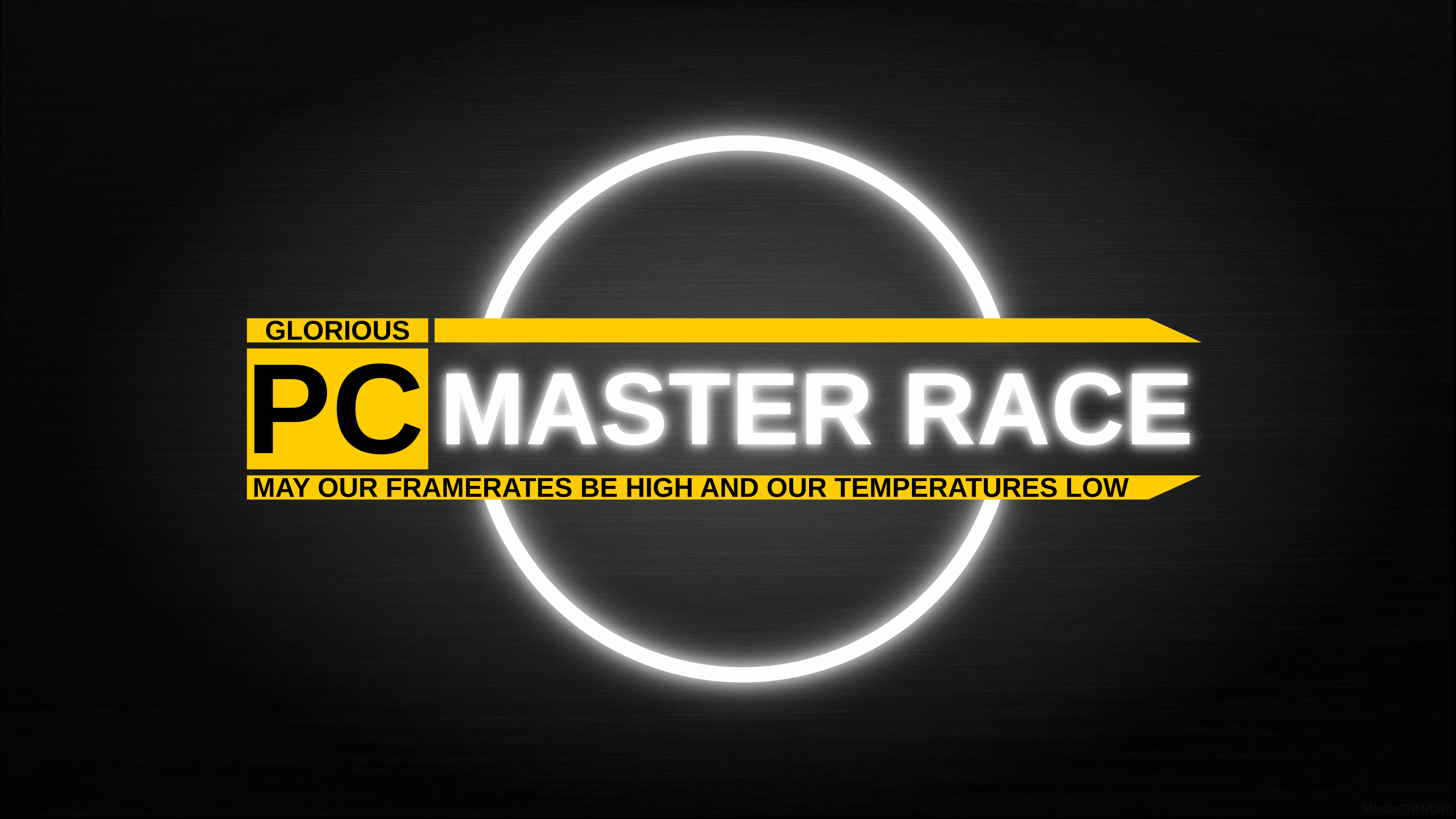 PC Master Race wallpaper (fixed)