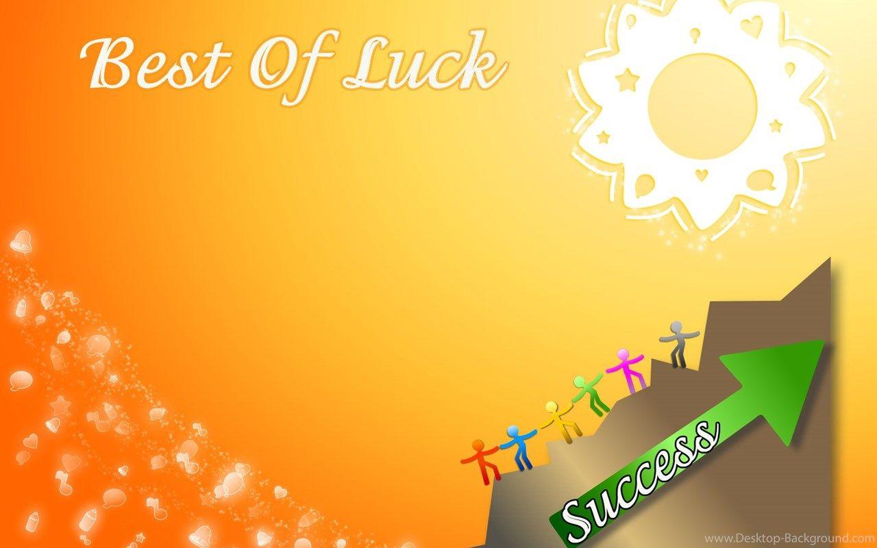 Best Of Luck For Exam HD Wallpaper Desktop Background