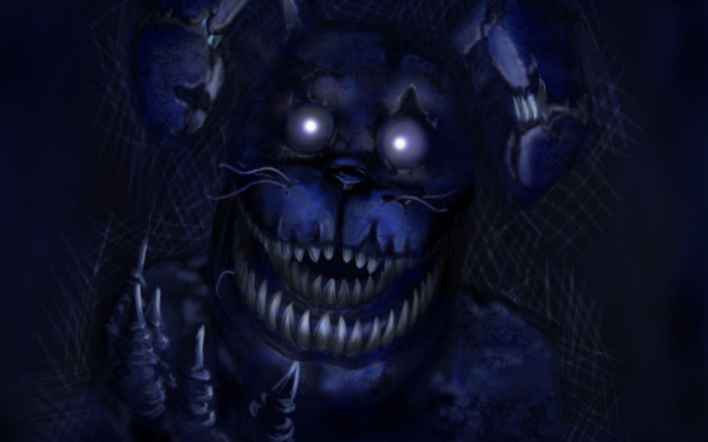 Fnaf, Fnaf 4, Nightmare, Horror Game, Bonnie, Five Nights