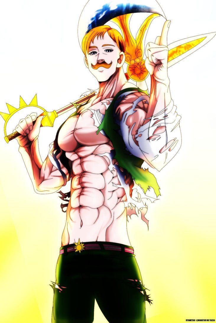 The one who stays at the top: Escanor by IIYametaII. Seven Deadly
