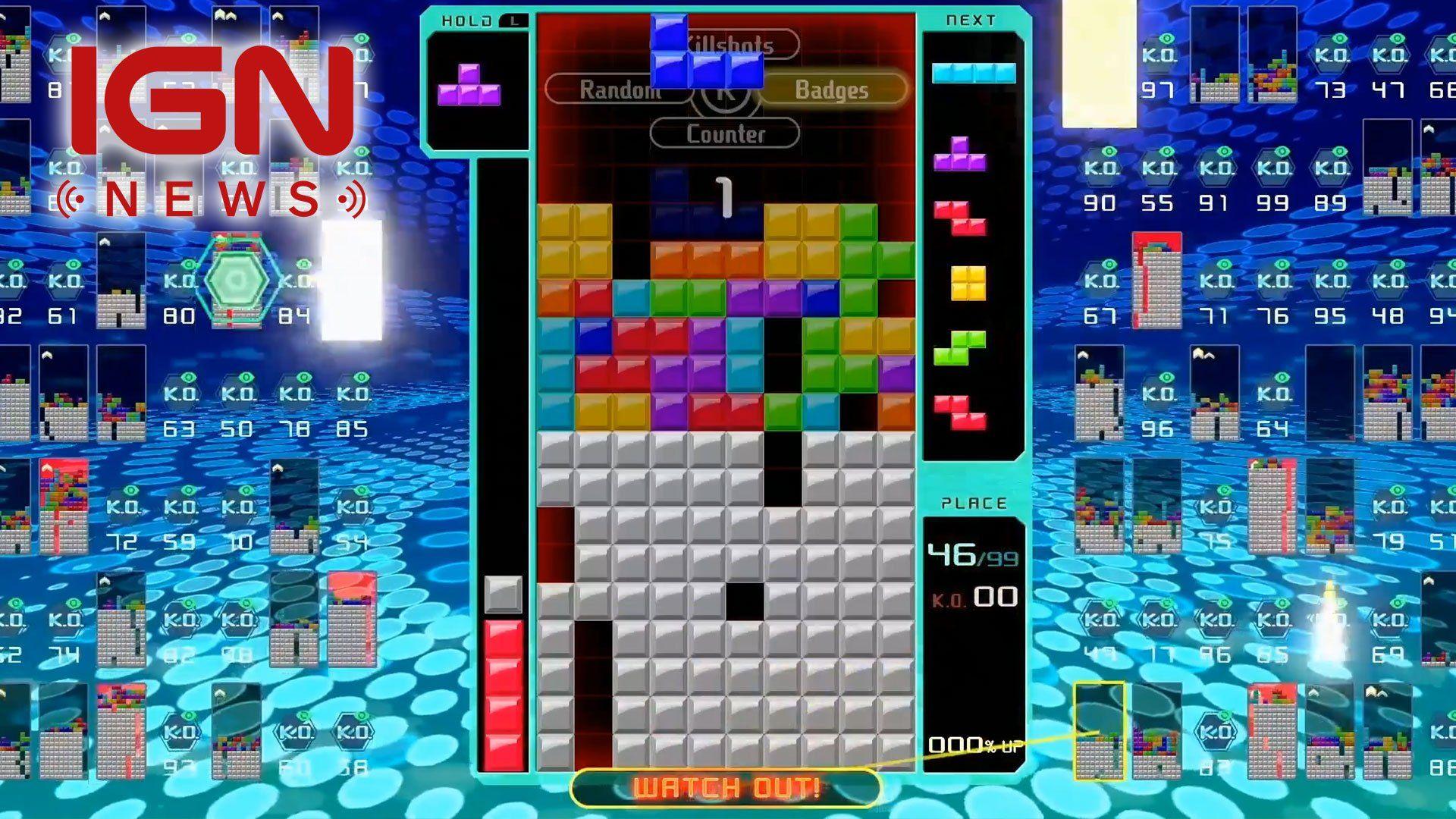 Tetris 99 is a Battle Royale Game for Switch.com