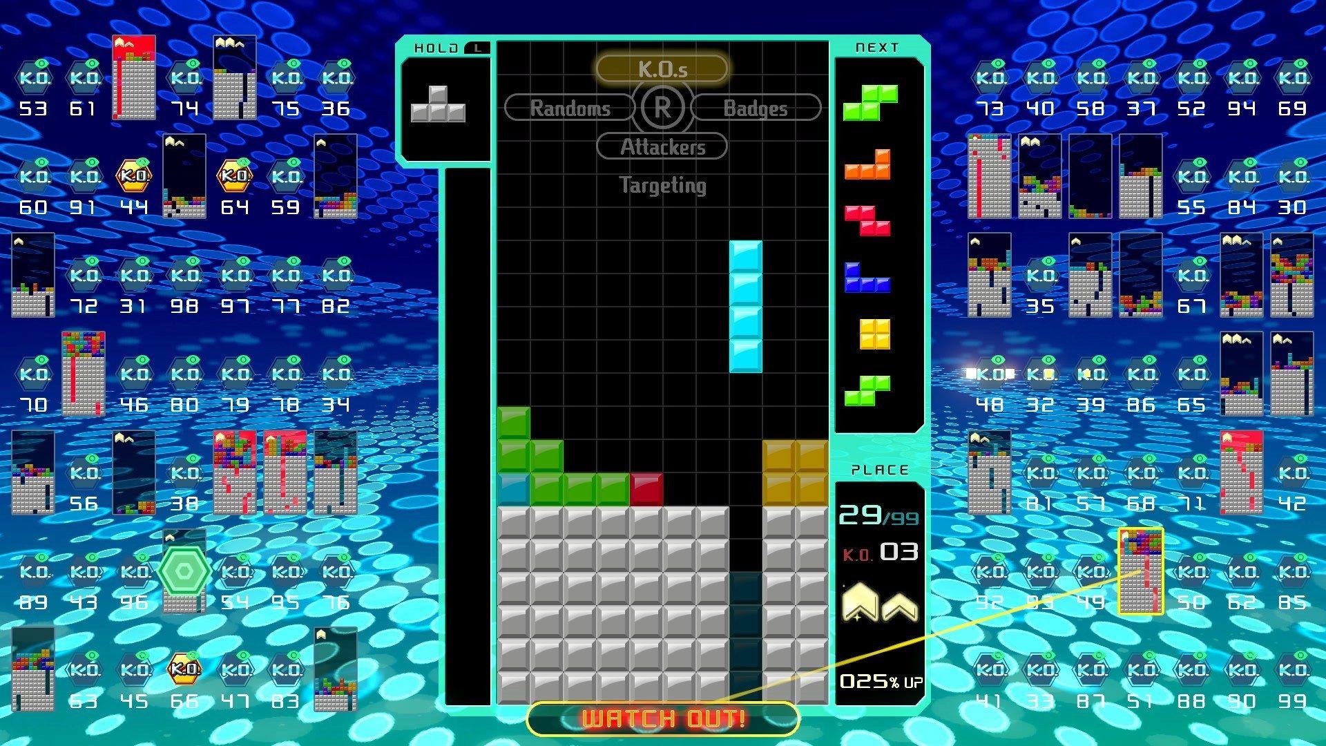 Tetris 99 Mixes Battle Royale With Tetrominoes On Nintendo Switch
