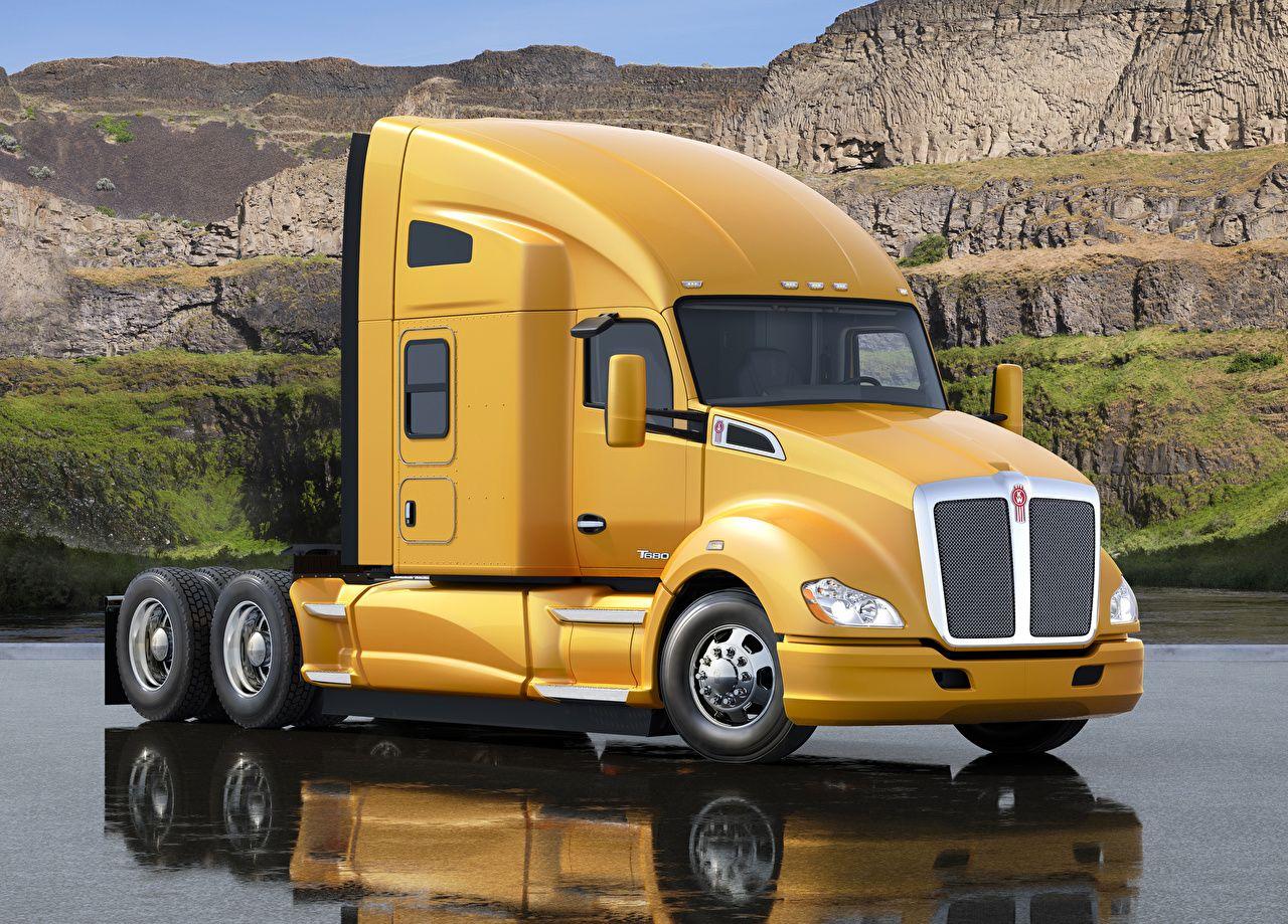 image Lorry Kenworth 2012 16 T680 Yellow Auto