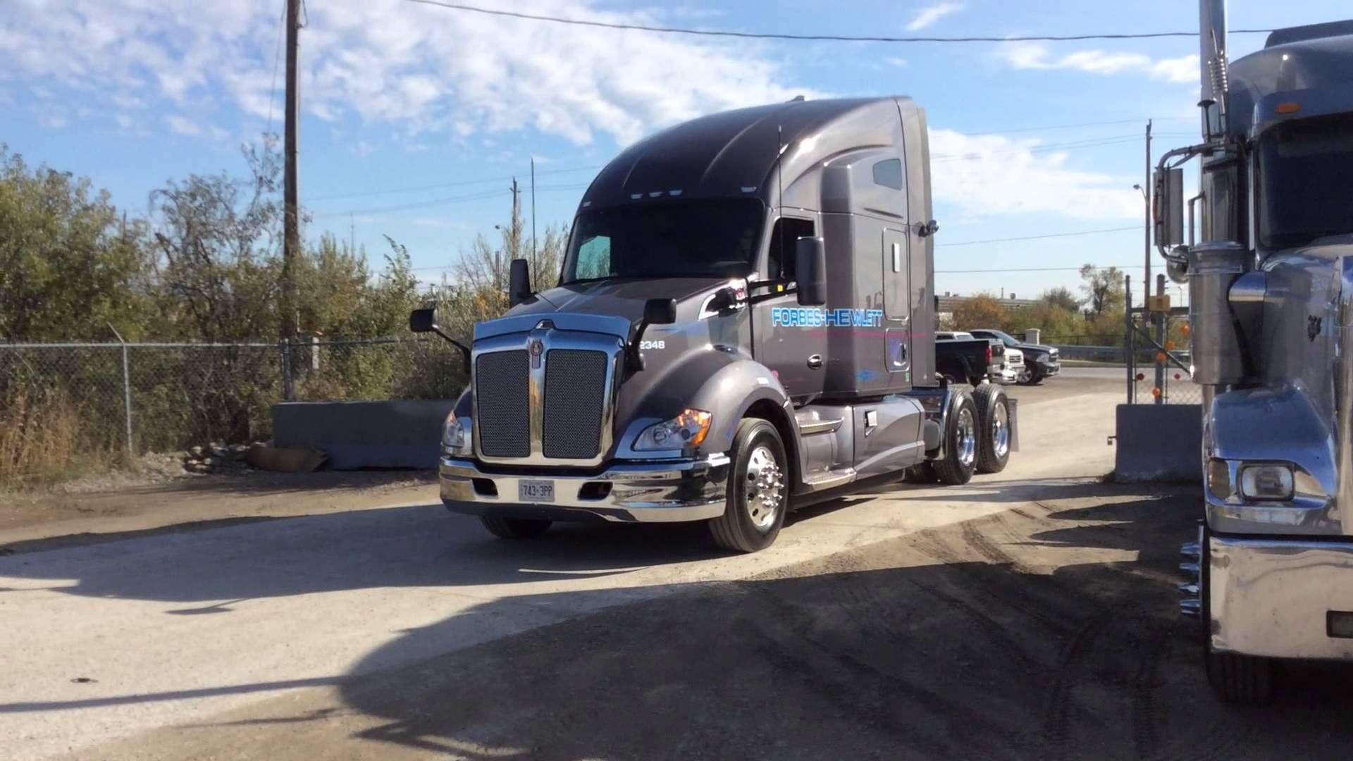 The New Forbes Hewlett Kenworth T680's Started To Arrive At The Yard