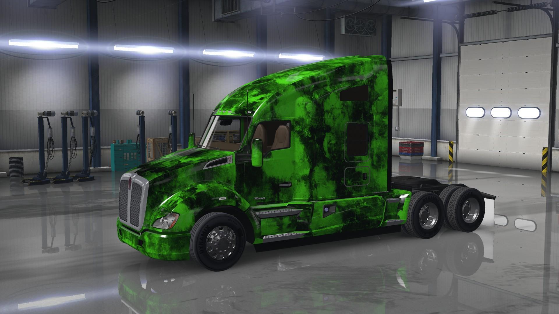 Kenworth T680 Abstract Skin • ATS mods. American truck simulator