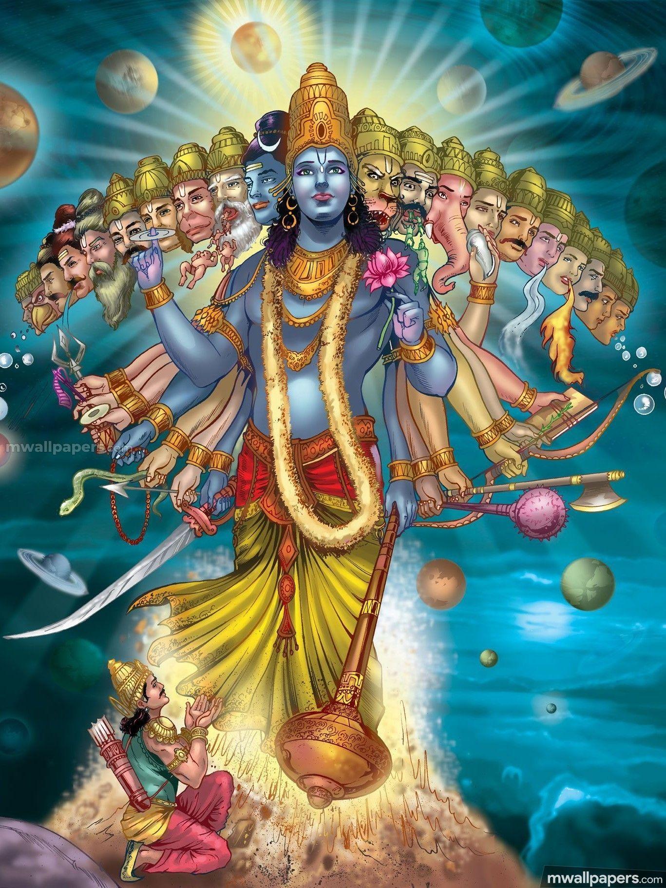 Lord Vishnu HD Wallpapers Wallpaper Cave