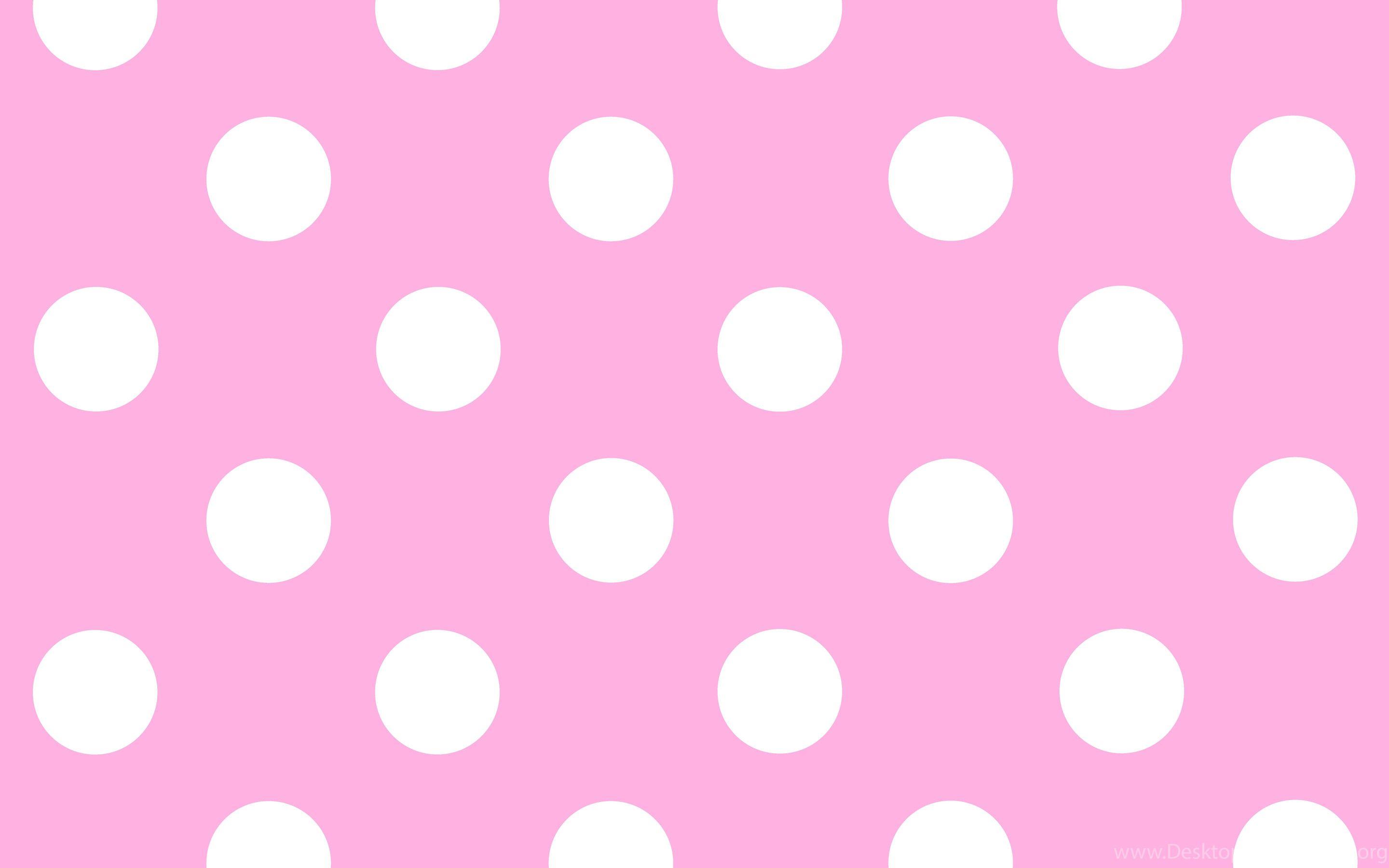 Pink and White Dots Wallpaper Incredible Wallpaper Pink and White