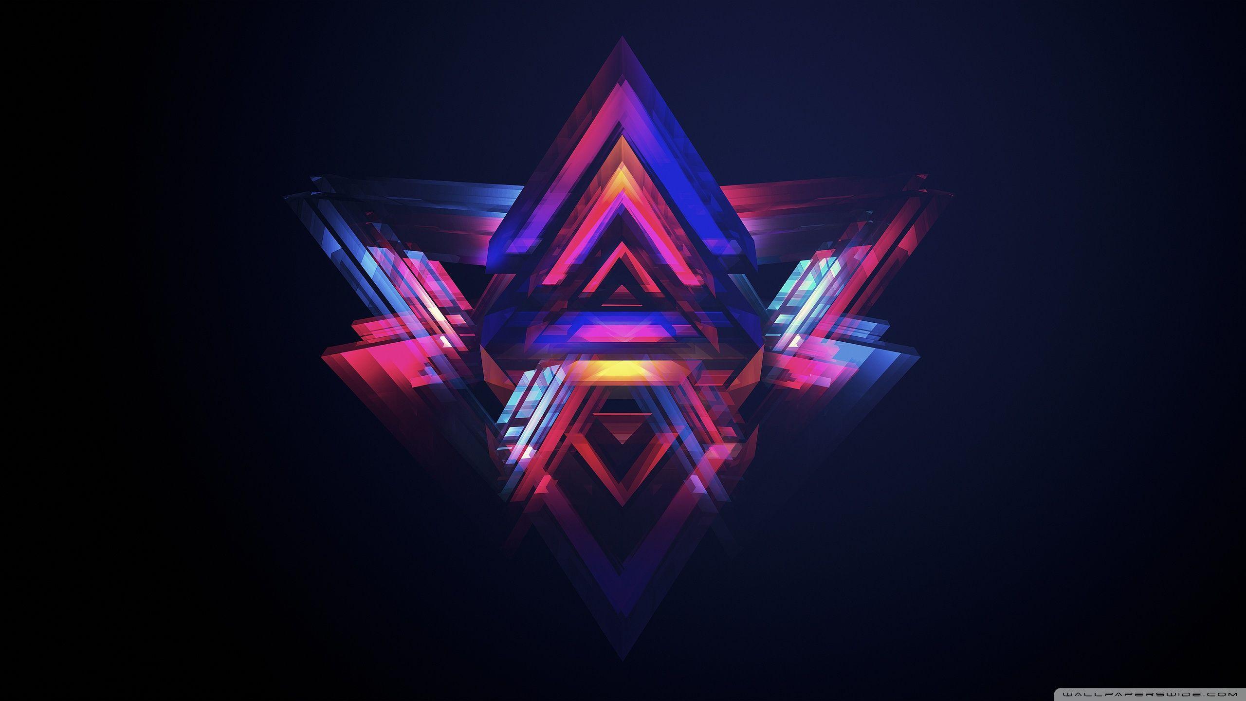 Download Abstract art triangle wallpaper.com