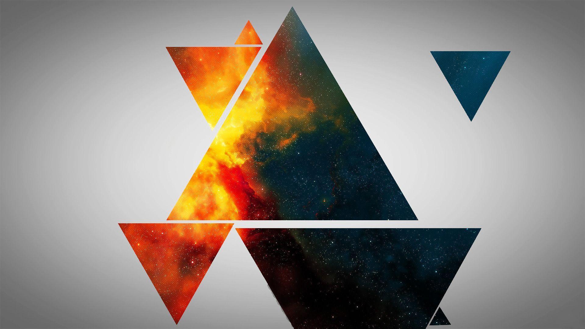 Abstract Triangle Wallpaper Free Abstract Triangle Background