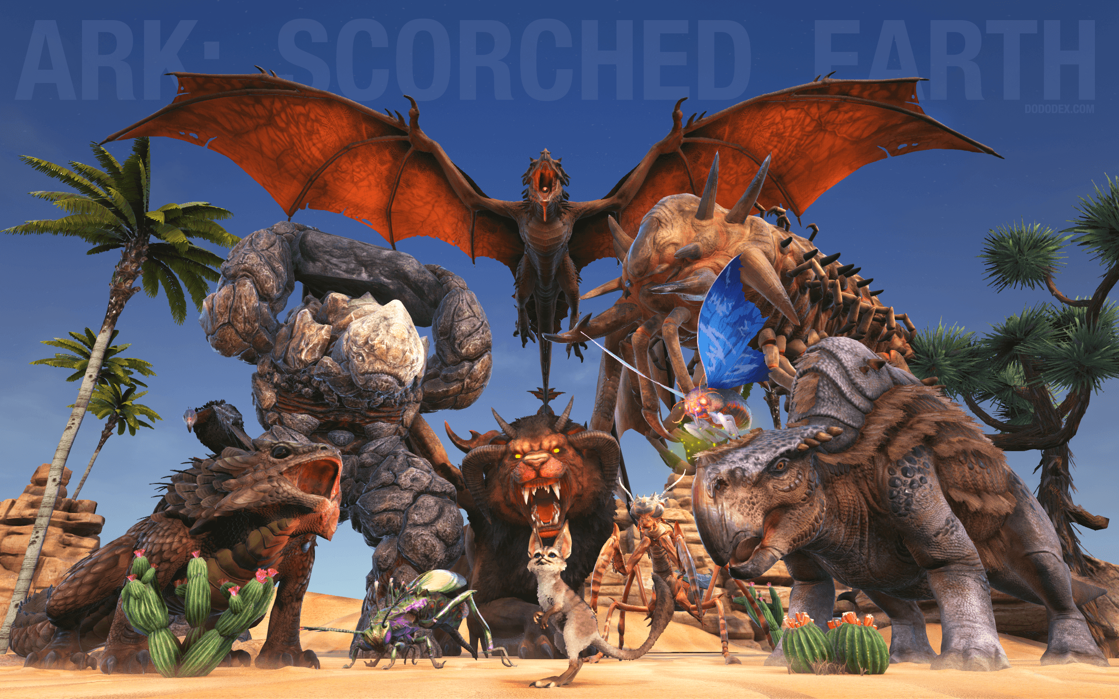 Ark Survival Evolved Scorched Earth Wallpaper Full HD Download