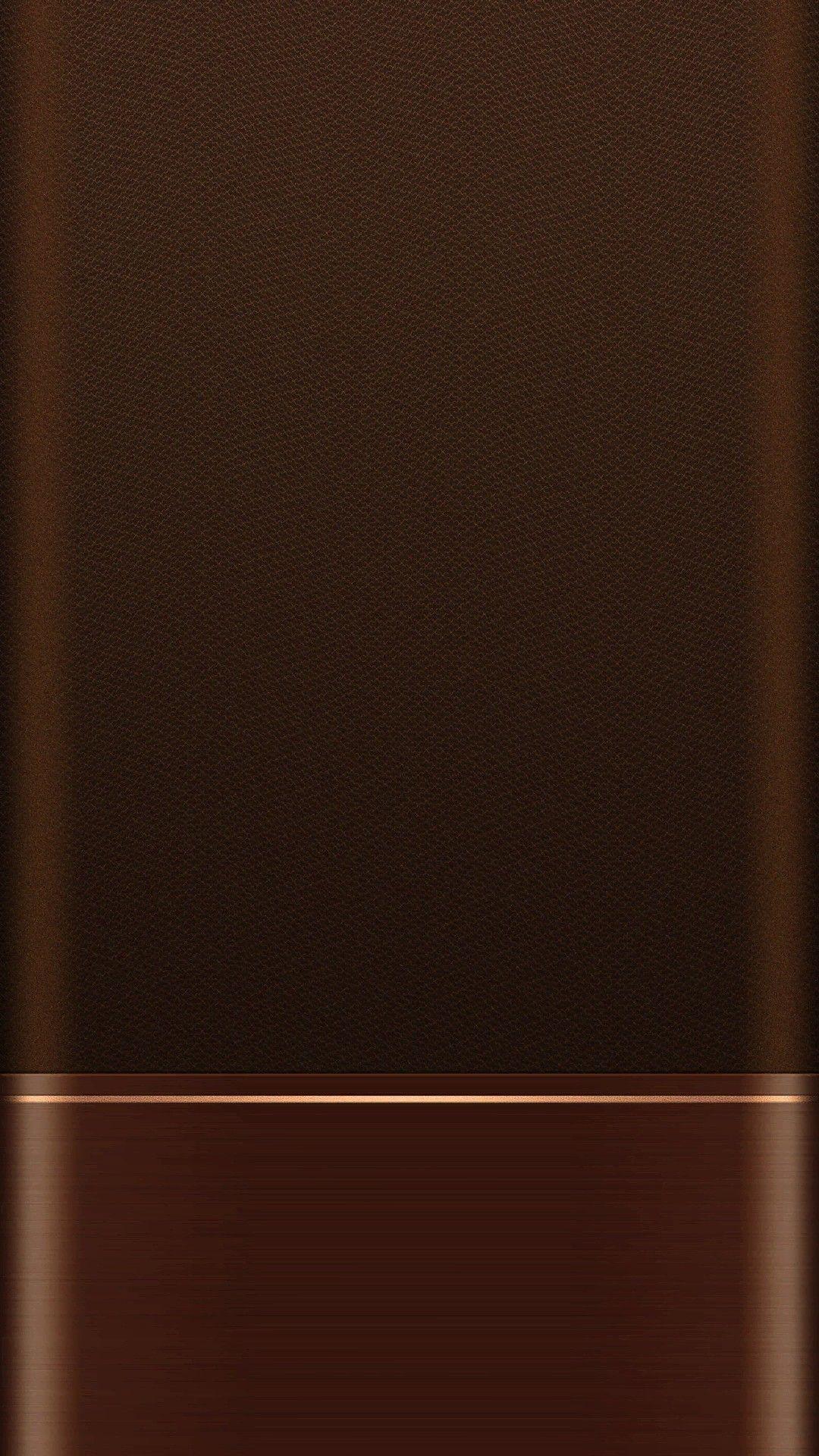 Brown with Gold Trim Wallpaper. Abstract iphone wallpaper, Phone wallpaper patterns, Samsung wallpaper