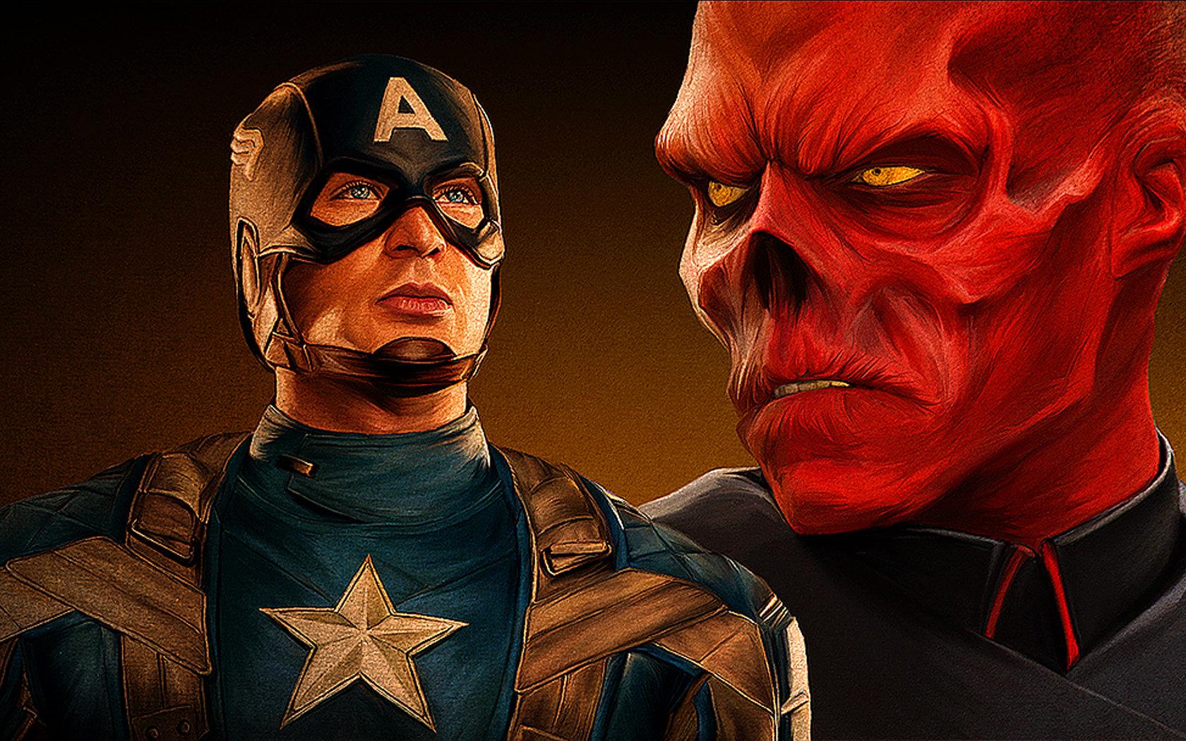 Red Skull (Captain America) wallpaper 1680x1050 desktop background