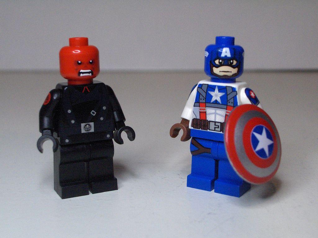 Captain America and Red Skull. Here is my latest aquisition