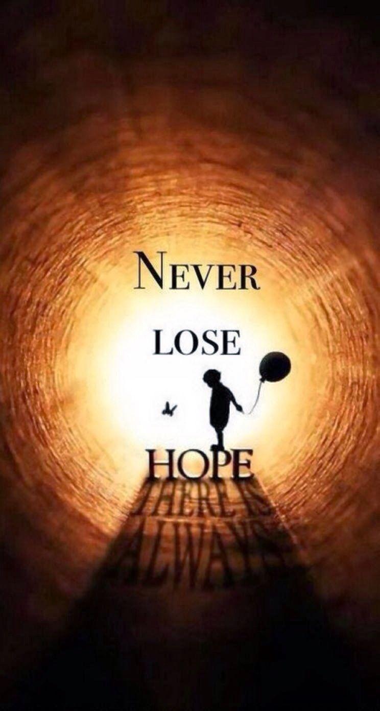 Never Lose Hope Wallpaper by PREX | Society6