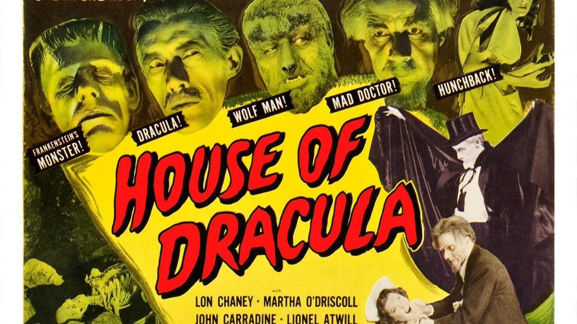 Horror vintage dracula movie posters wallpaper
