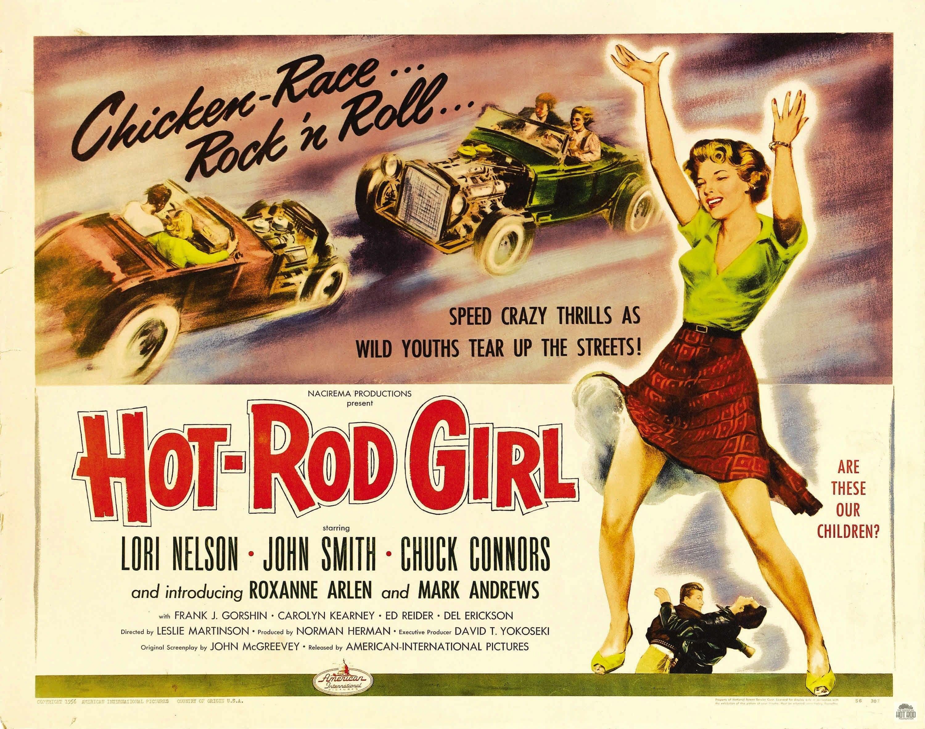 film posters hot rod girl b movies wallpaper and background