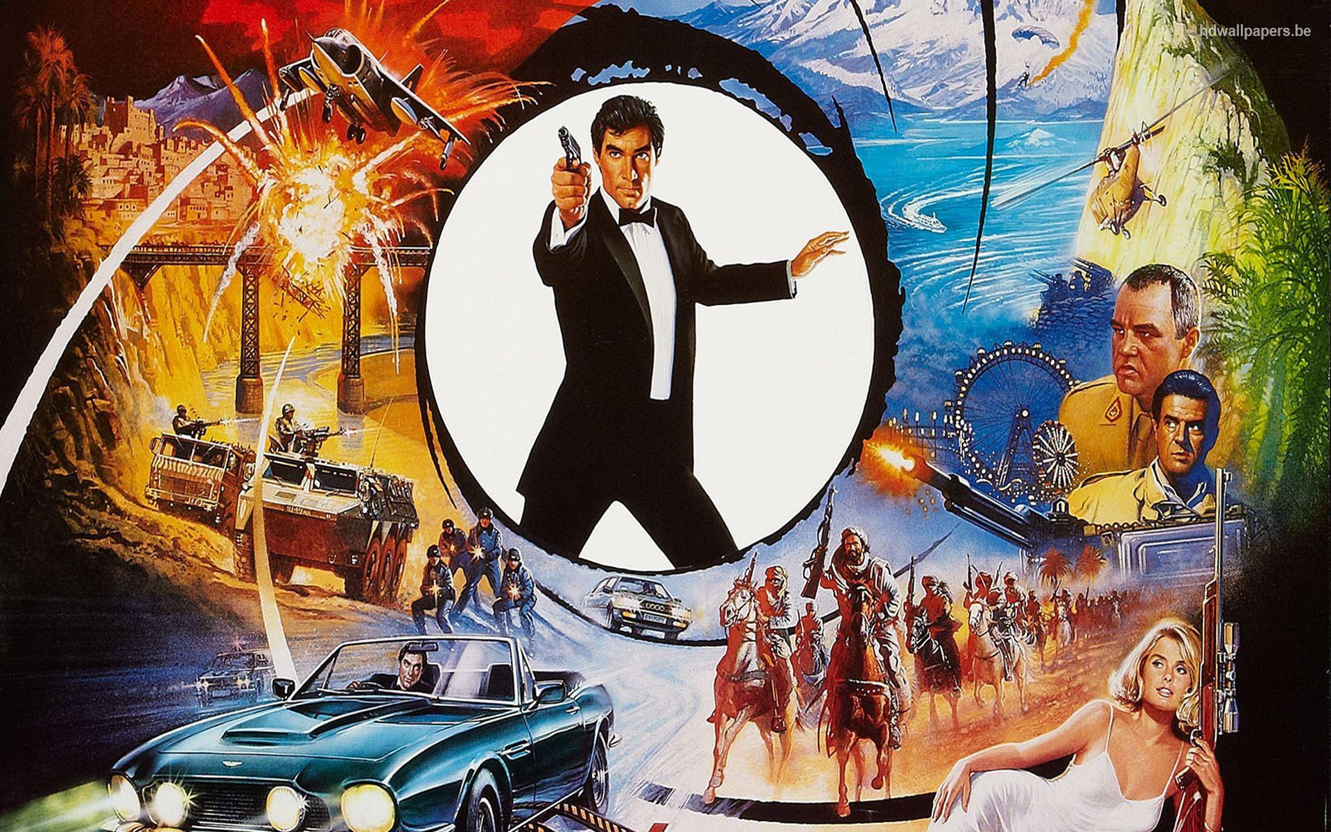James Bond Movie Poster Wallpaper