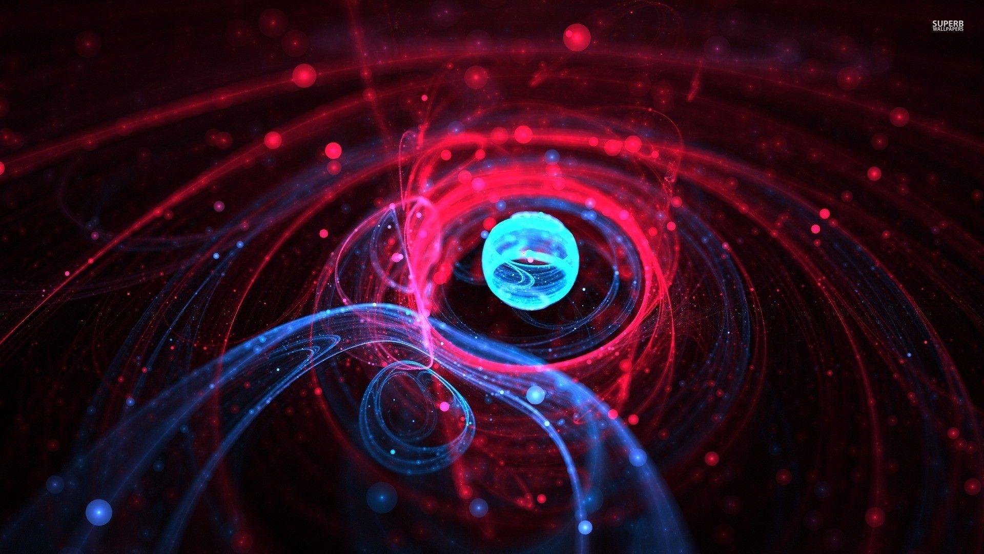 atoms, Protons, Electrons Wallpaper HD / Desktop and Mobile Background