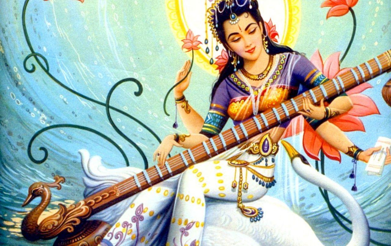 Goddess Saraswati wallpaper. Goddess Saraswati