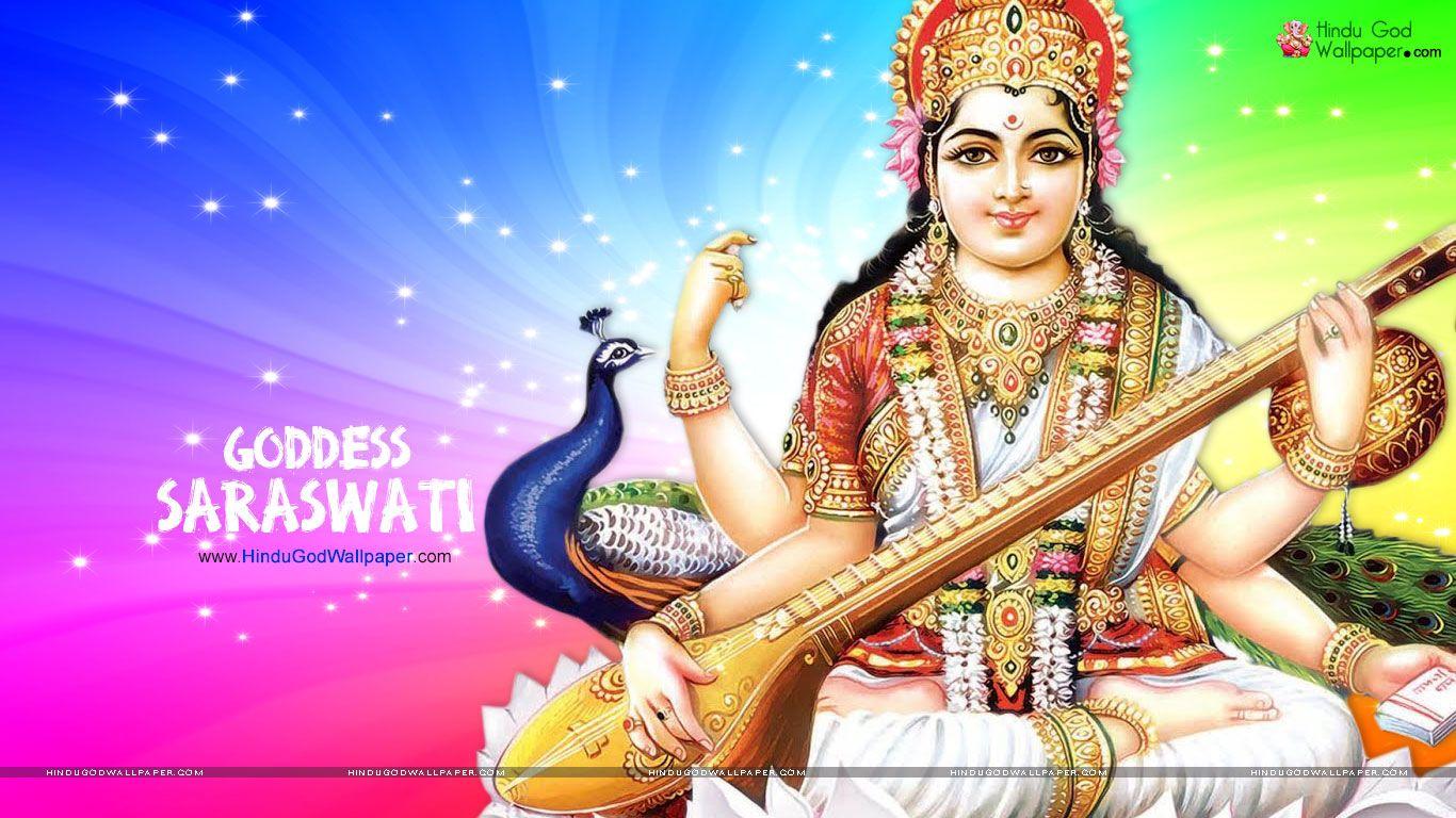 Maa Saraswati HD Wallpapers Full Size Free Download