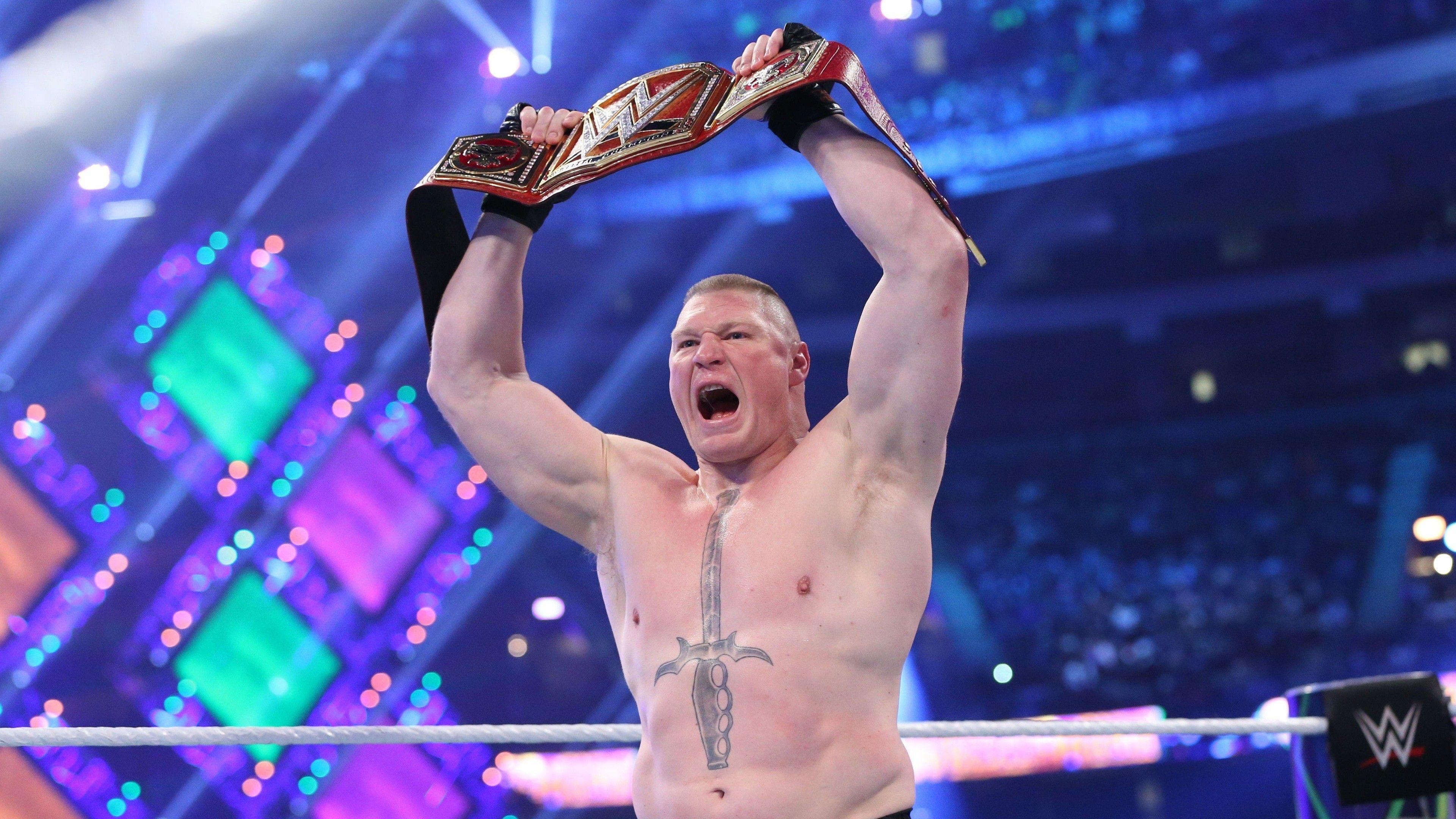 Brock Lesnar 4K Wallpaper