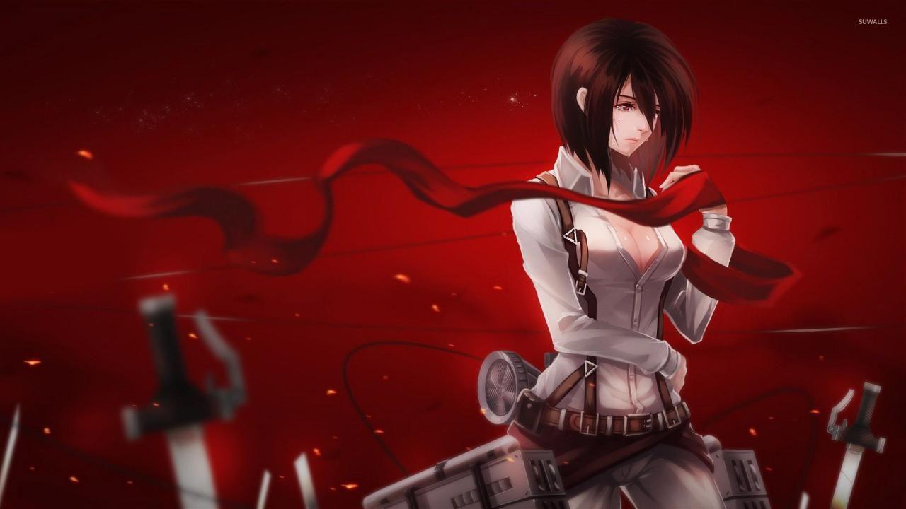 Mikasa Ackerman Wallpaper 7 X 1080