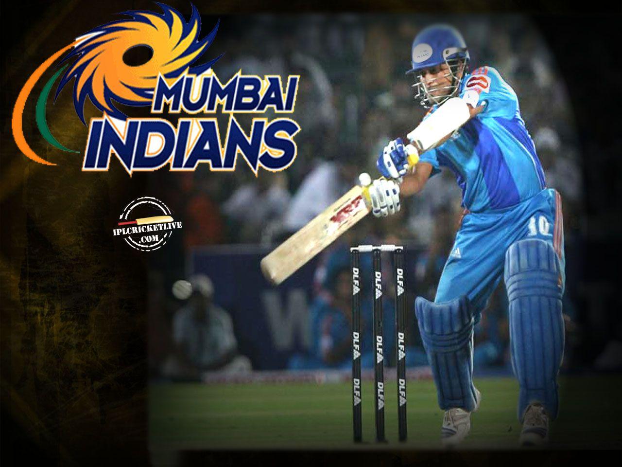 Sachin Tendulkar Wallpaper As Mumbai Indians Player Live
