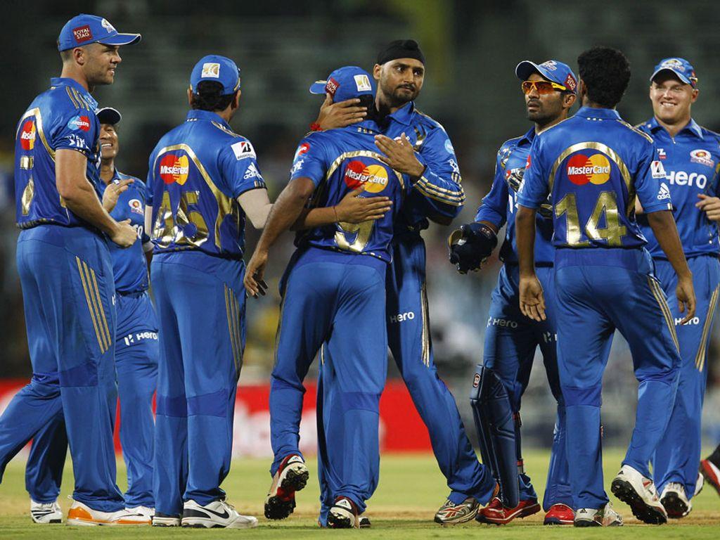 Cricket Wallpaper: 2012 Mumbai Indians Wallpaper