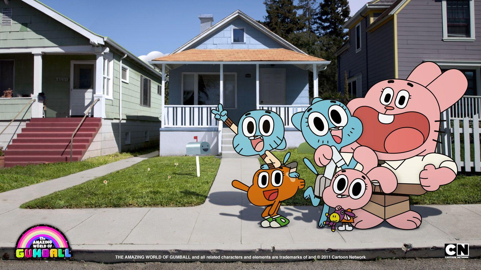 The Wattersons Amazing World of Gumball Wallpaper