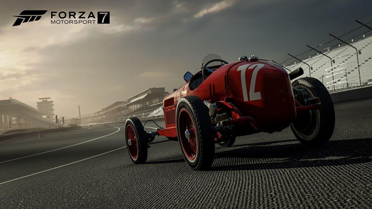 Wallpaper Forza Motorsport 7 Rallying Red Games