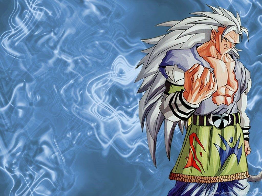Jestingstock.com Dragon Ball Z Wallpaper Goku Super Saiyan 5