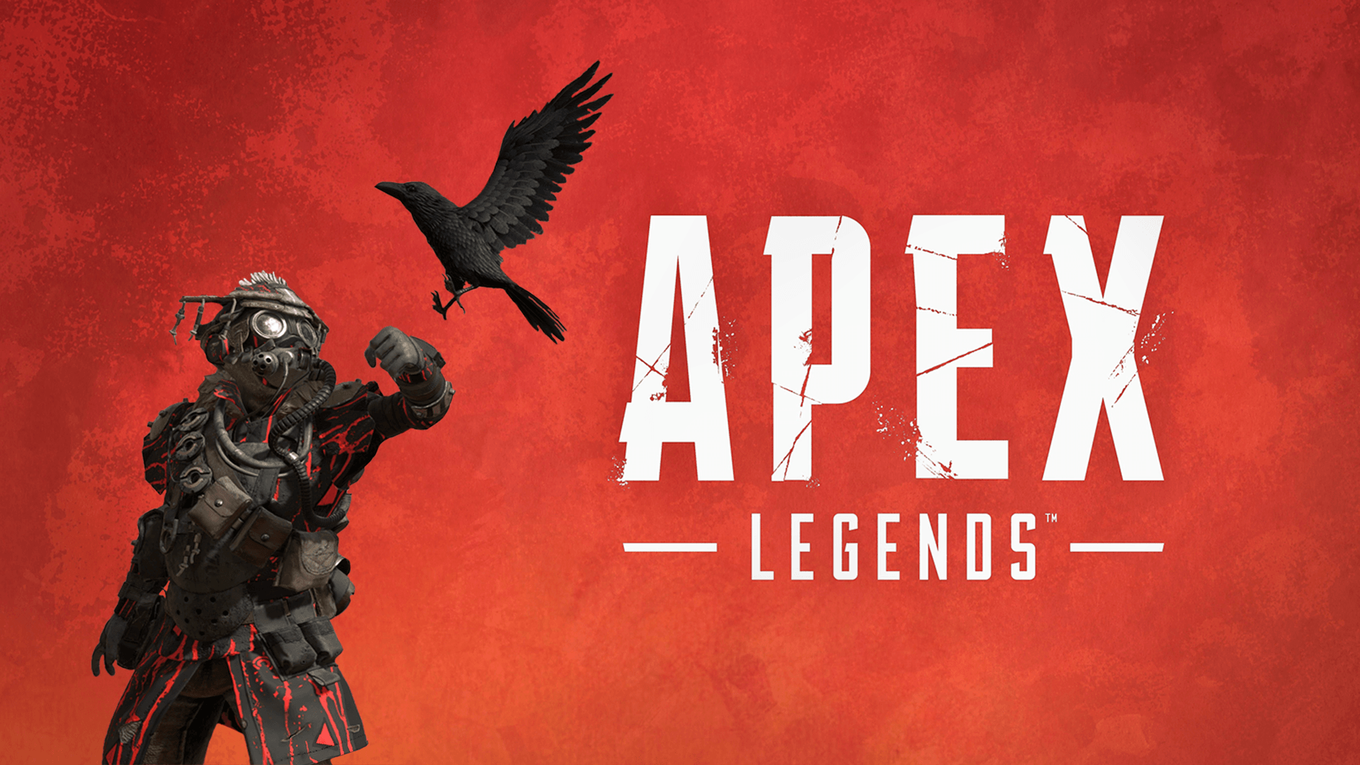 Wallpapers : Apex Legends, blood hound, red, crow, raven 1920x1080