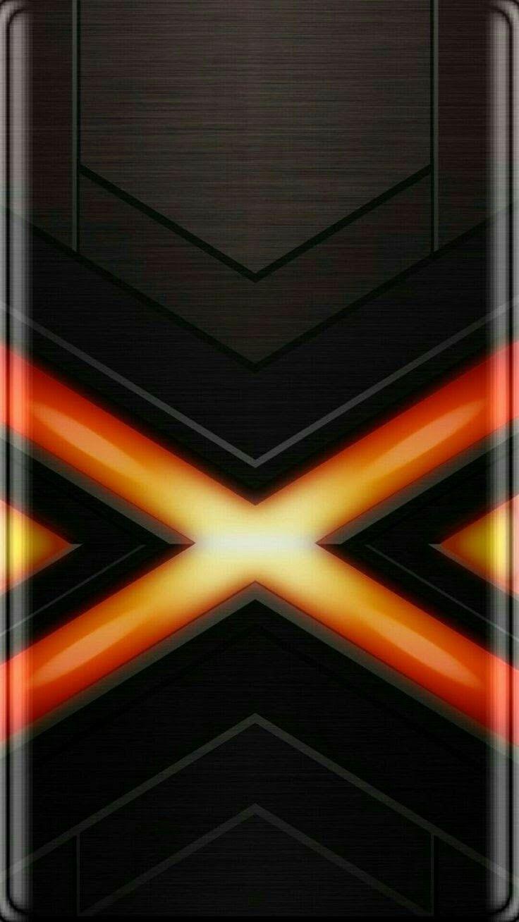 Black And Orange X Men Wallpaper. *Black Wallpaper