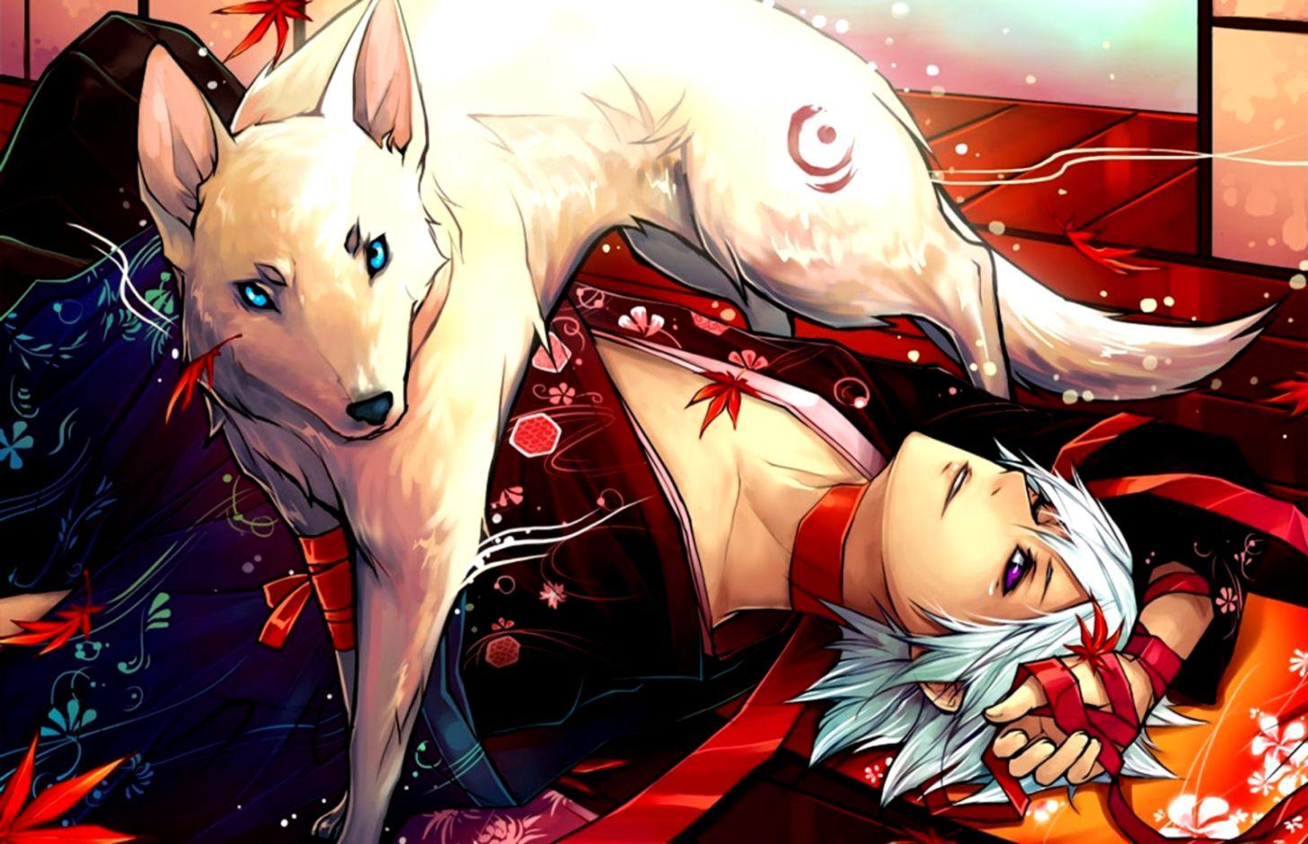 Anime Fox Spirit Cool Wallpaper