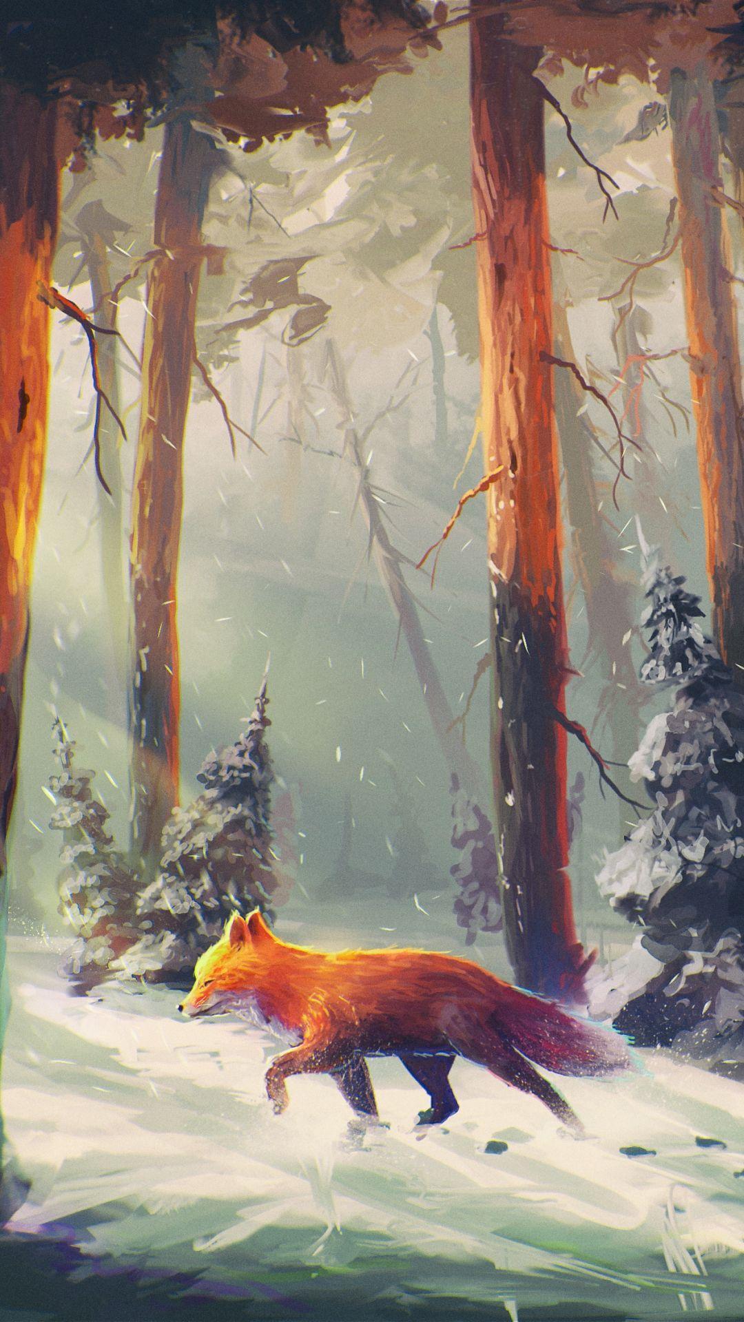 Red Fox iPhone Wallpaper Free Red Fox iPhone Background
