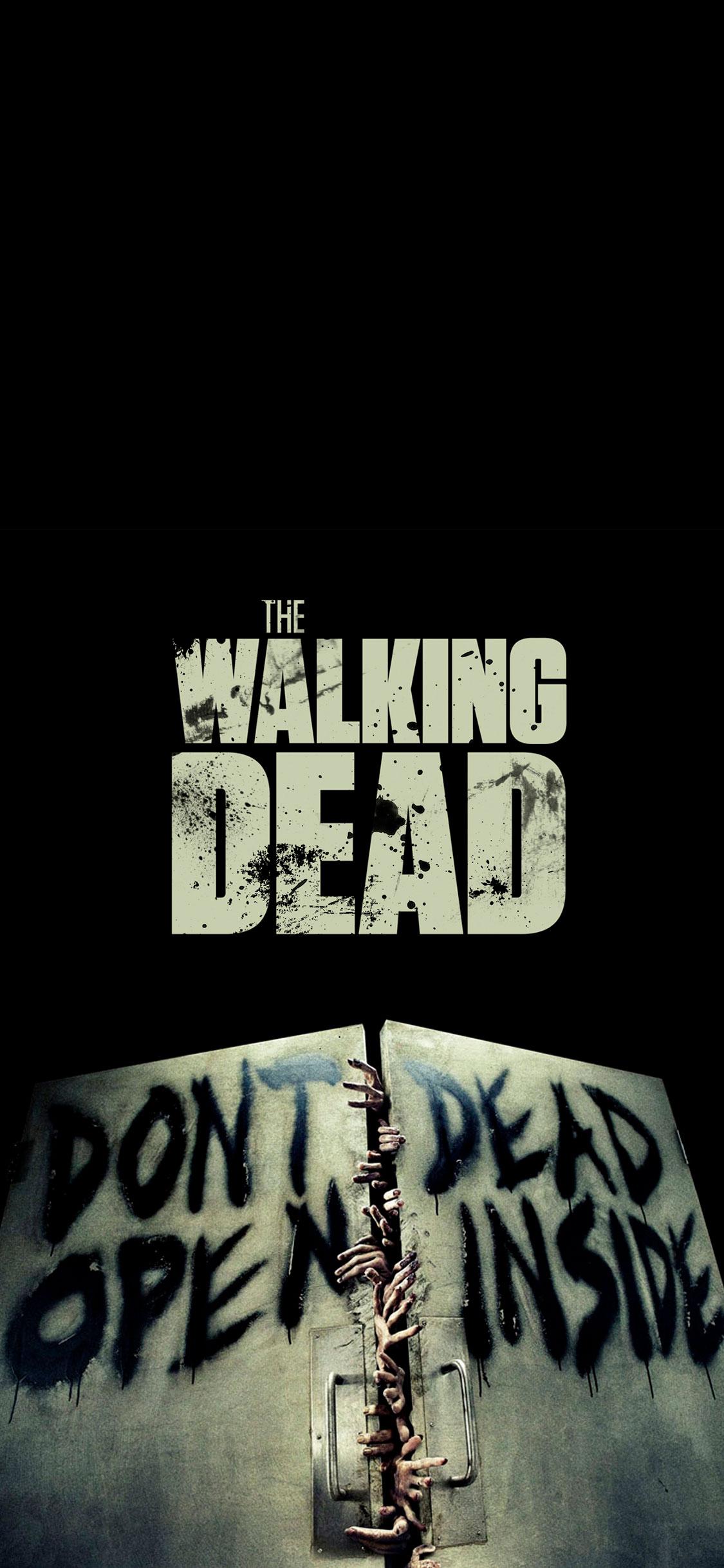The Walking Dead Wallpaper for iPhone X, 6