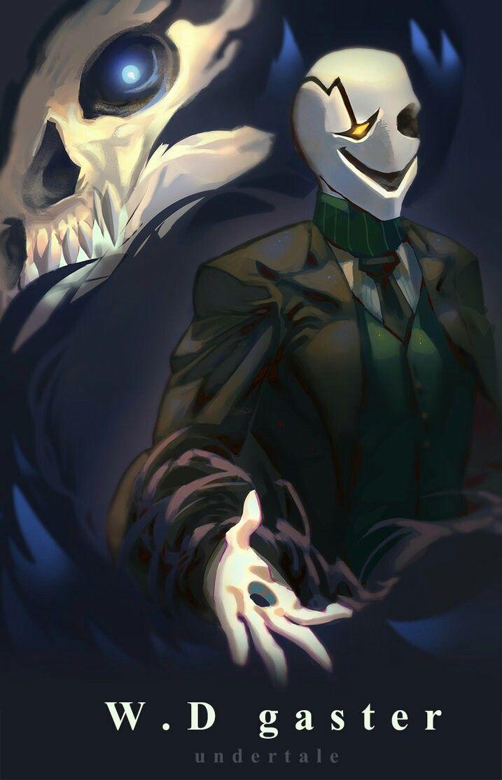 Gaster Wallpaper. Video games. Undertale gaster, Undertale fanart