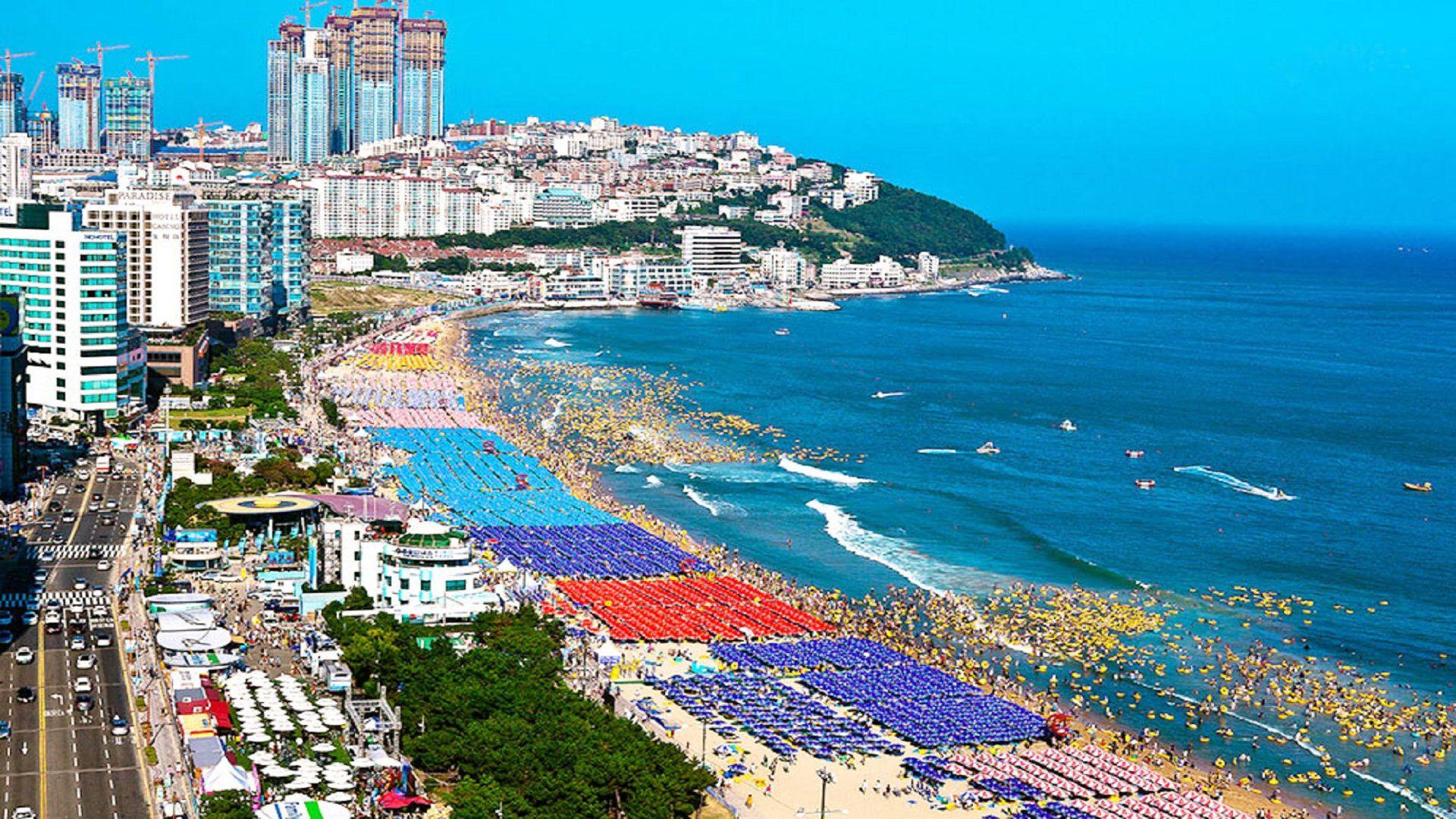 Korean beach[1920×1080]. HD wallpaper. South Korea
