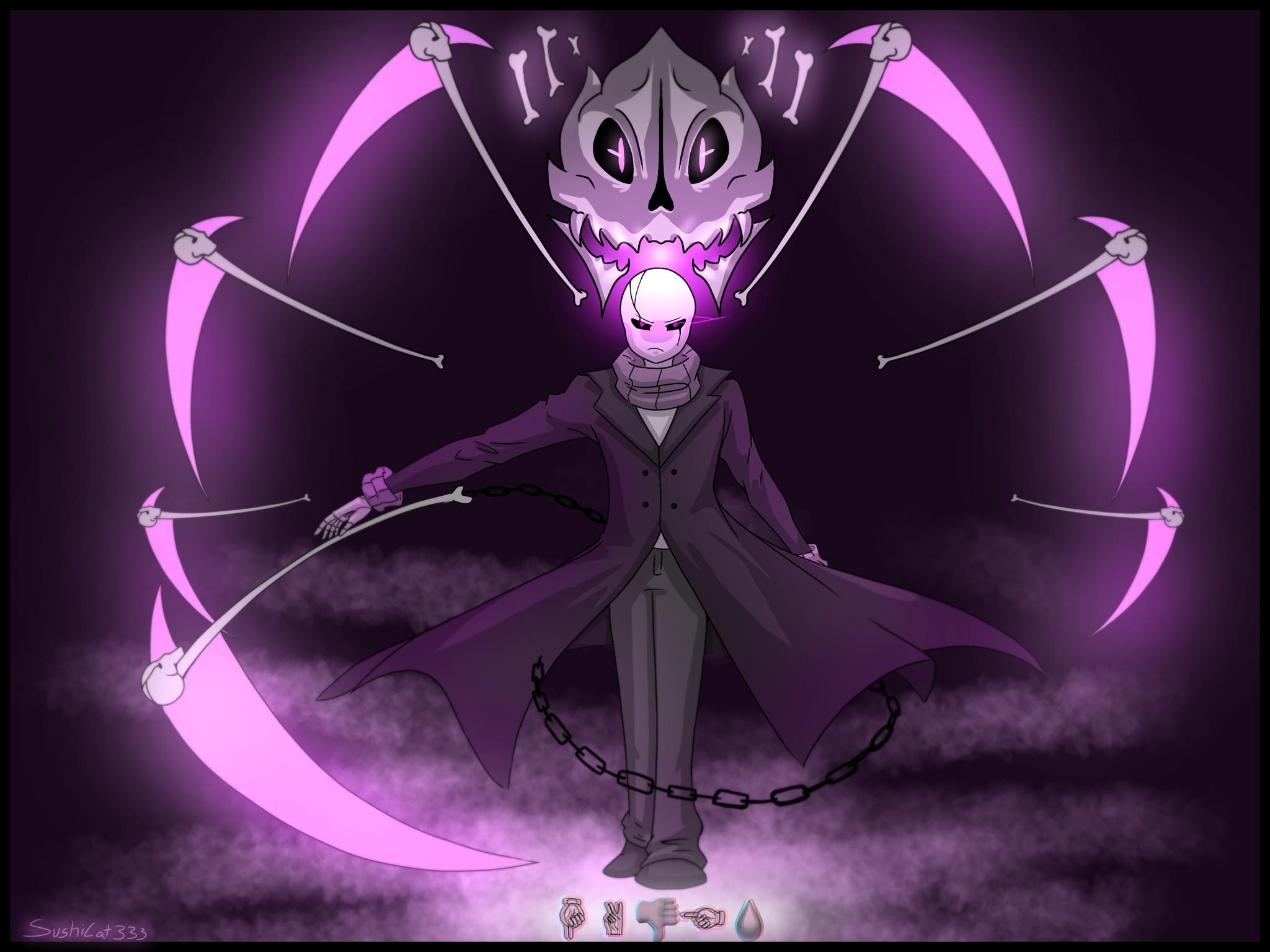 Wallpaperplay Gaster Wallpapers Undertale Mmd Anime.