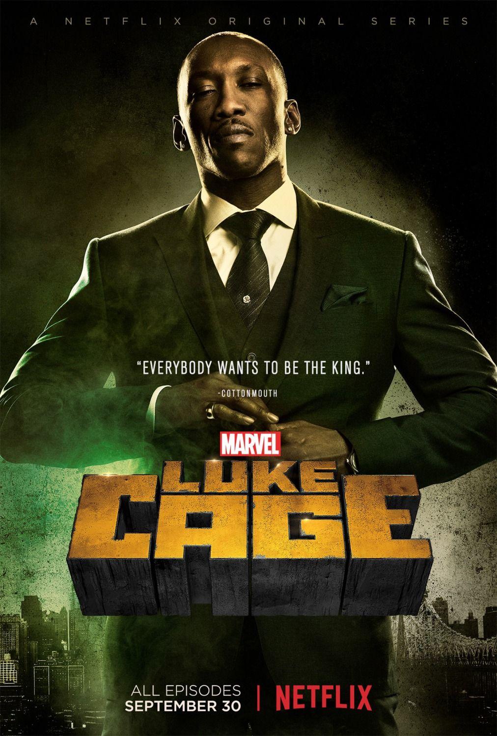 Luke Cage Mahershala Ali Poster. Posters. Luke cage