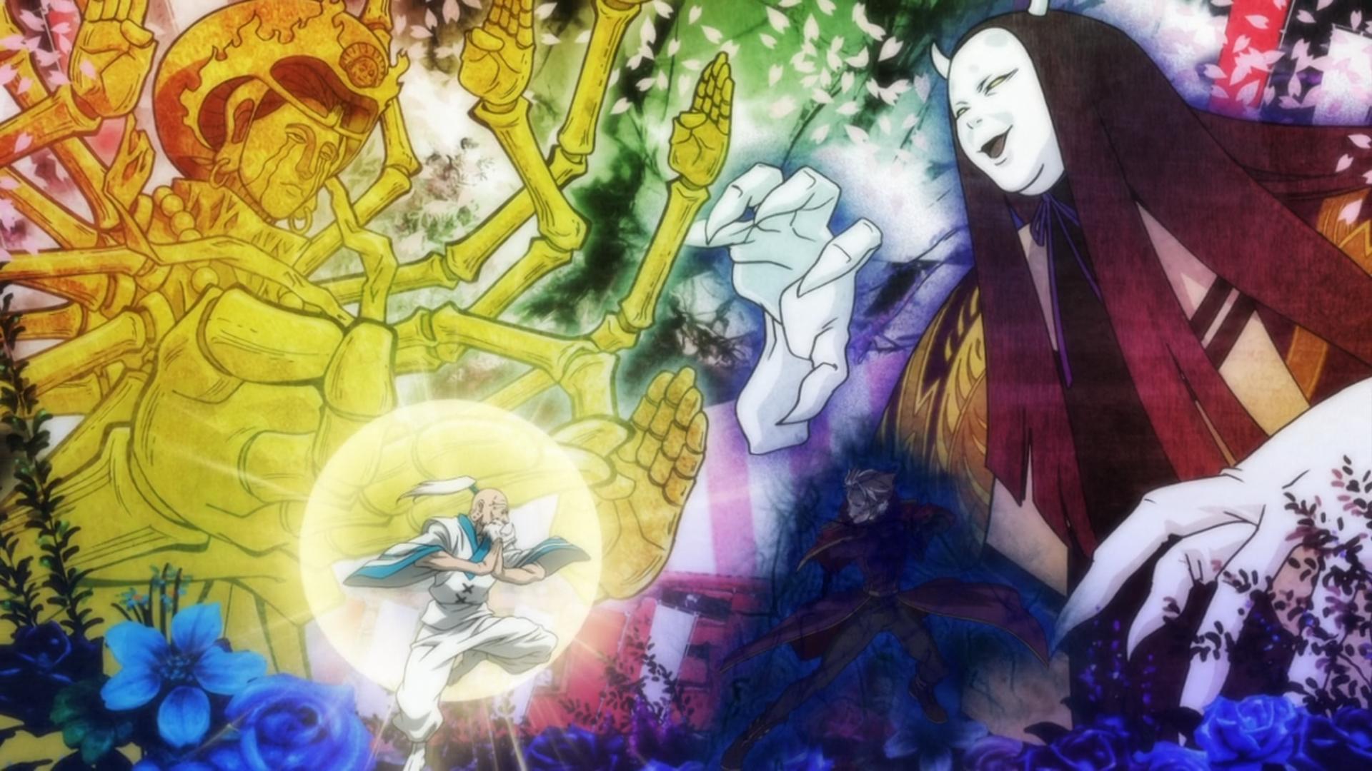 Made a screenshot during the new Hunter x Hunter movie, turned out